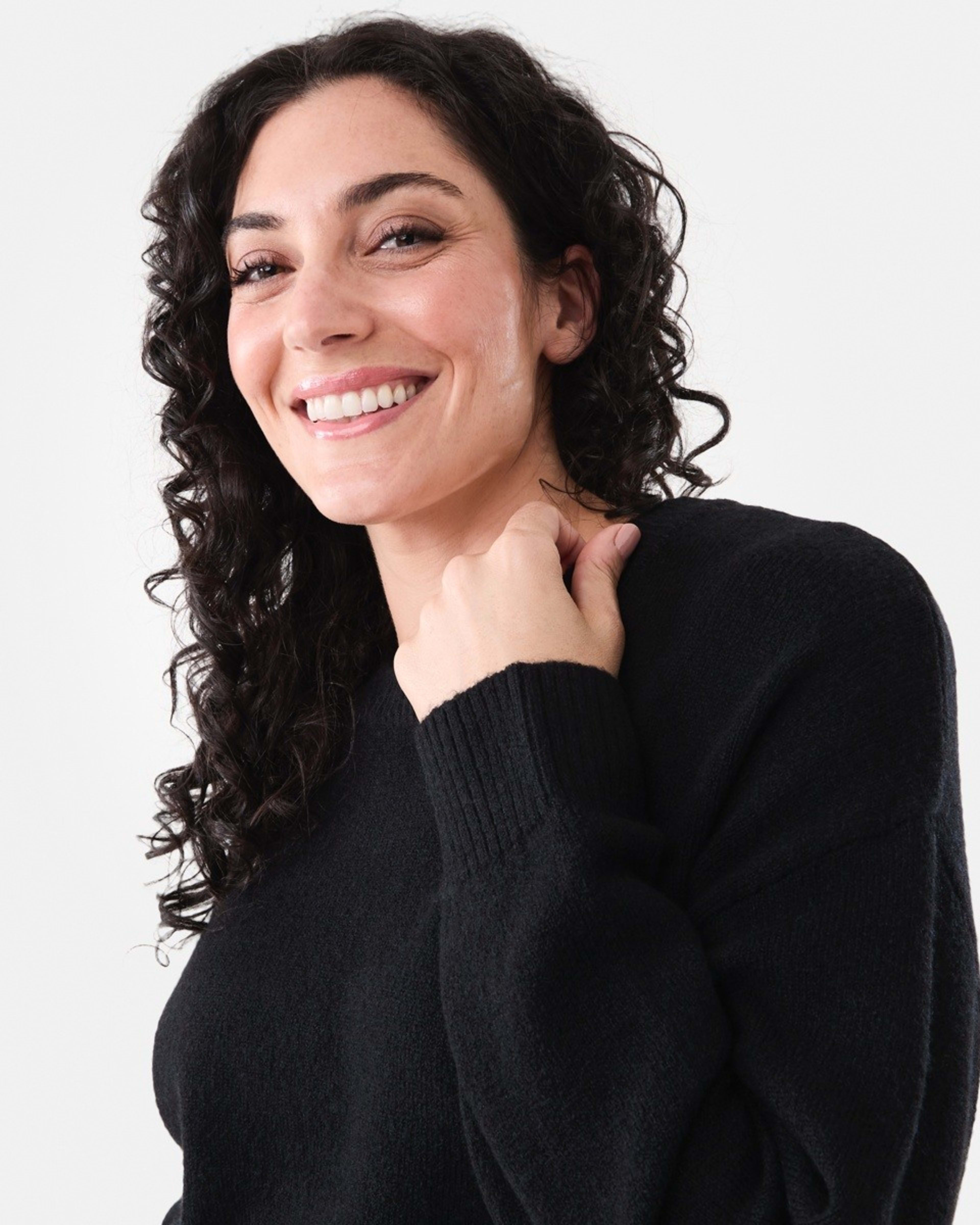 4 Relaxed Jumper Black, 4 of 5