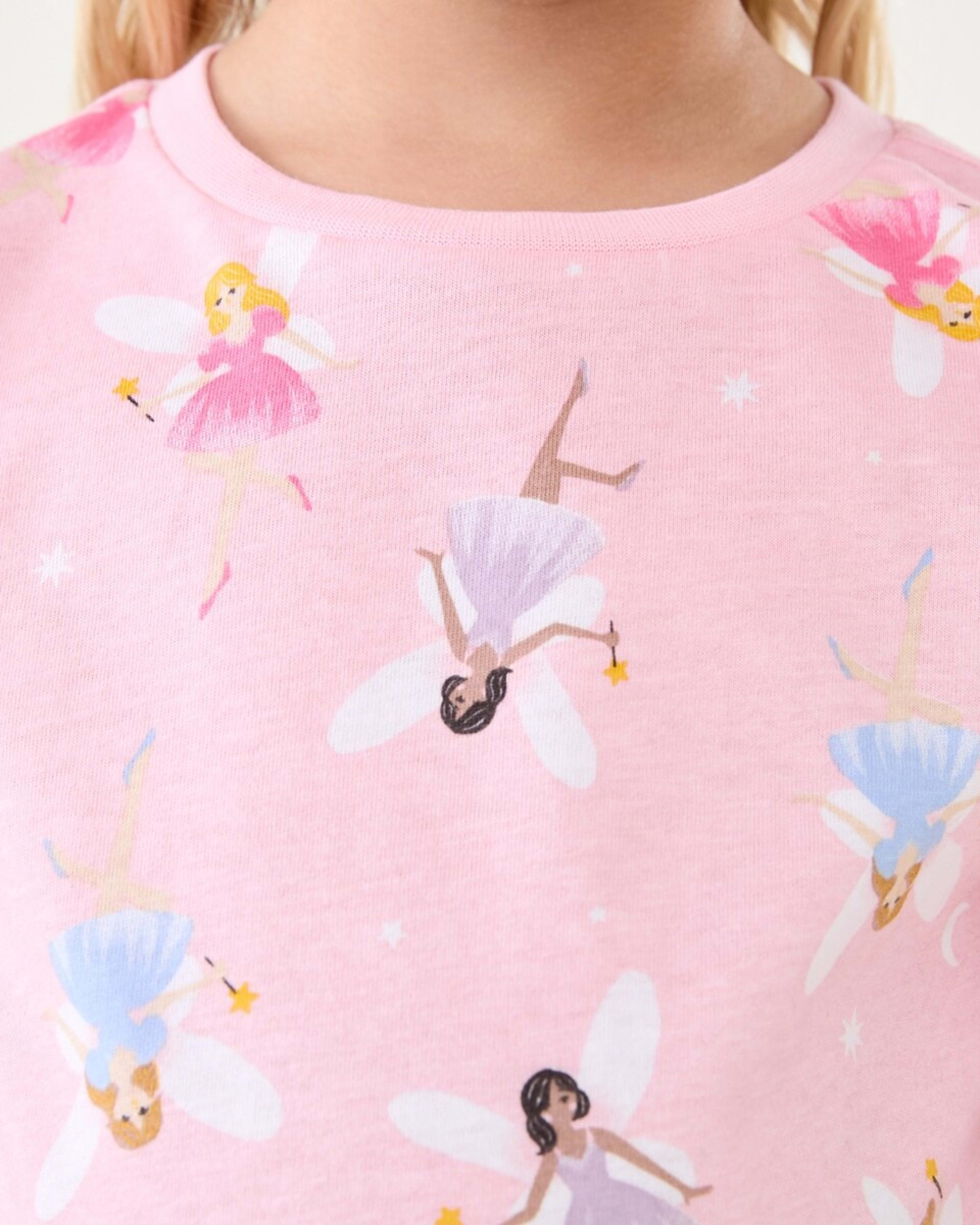 4 Jersey Pyjama Set Pnk Fairy, 4 of 9