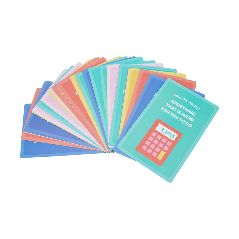 Conversation Starters Question and Picture Cards Kmart