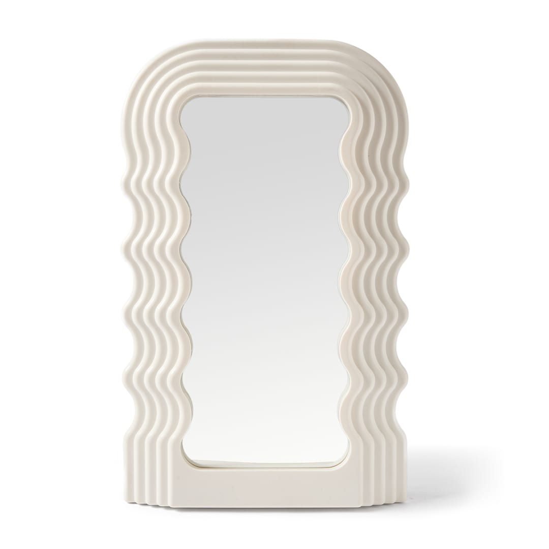 Wavy Mirror White Kmart