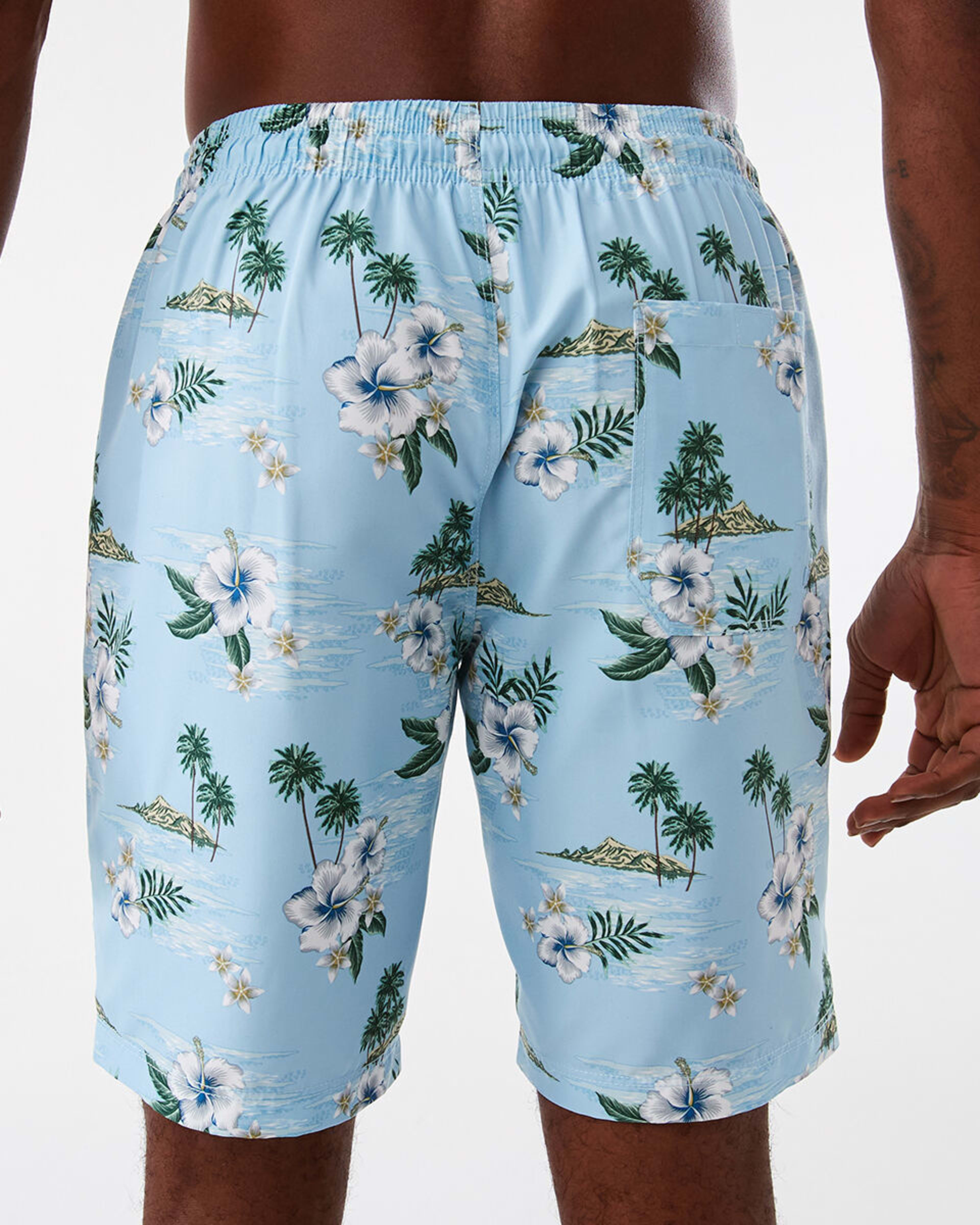 3 Long Length Boardshorts Blu Hawi, 3 of 7