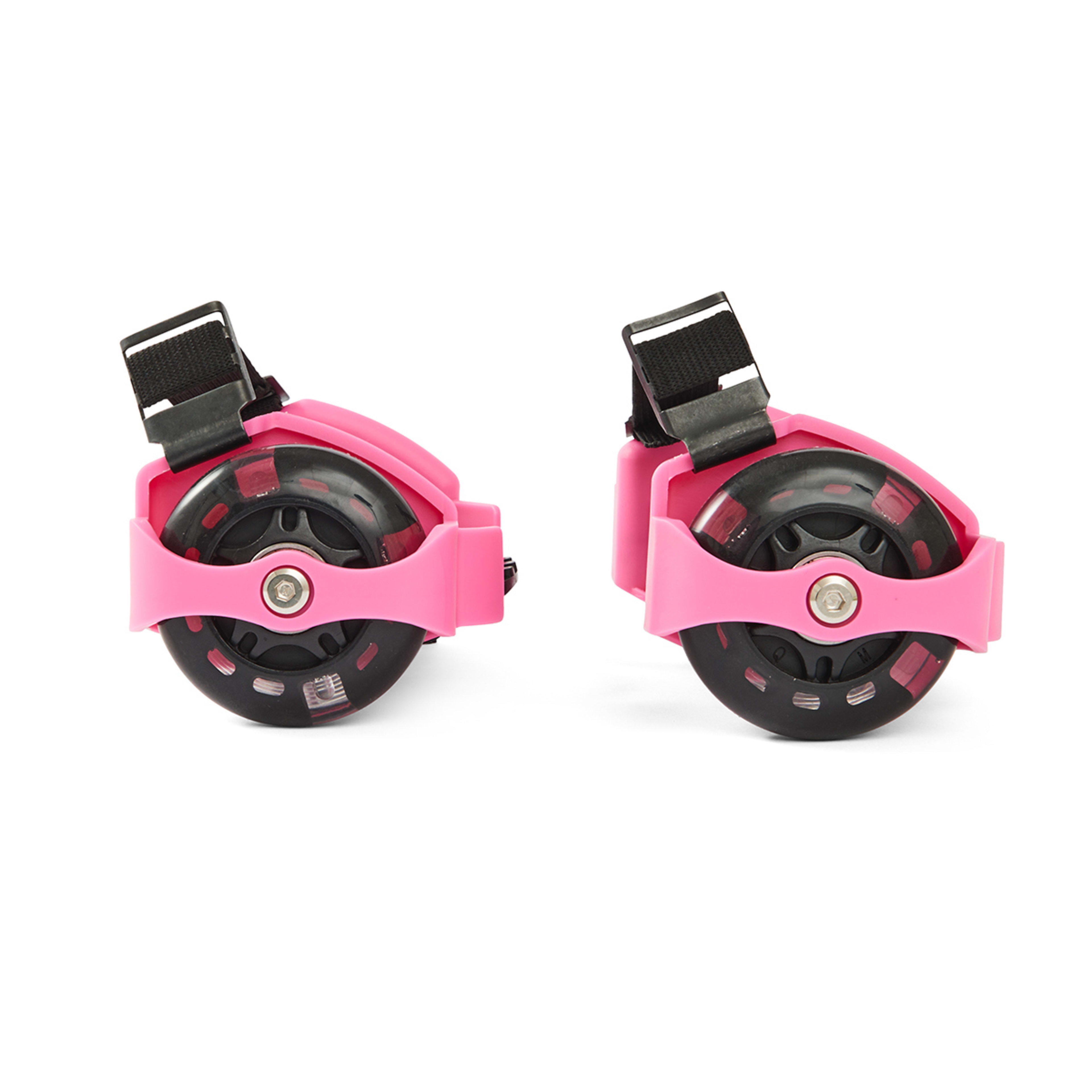 4 Light Up Roller Heels - Pink, 4 of 9