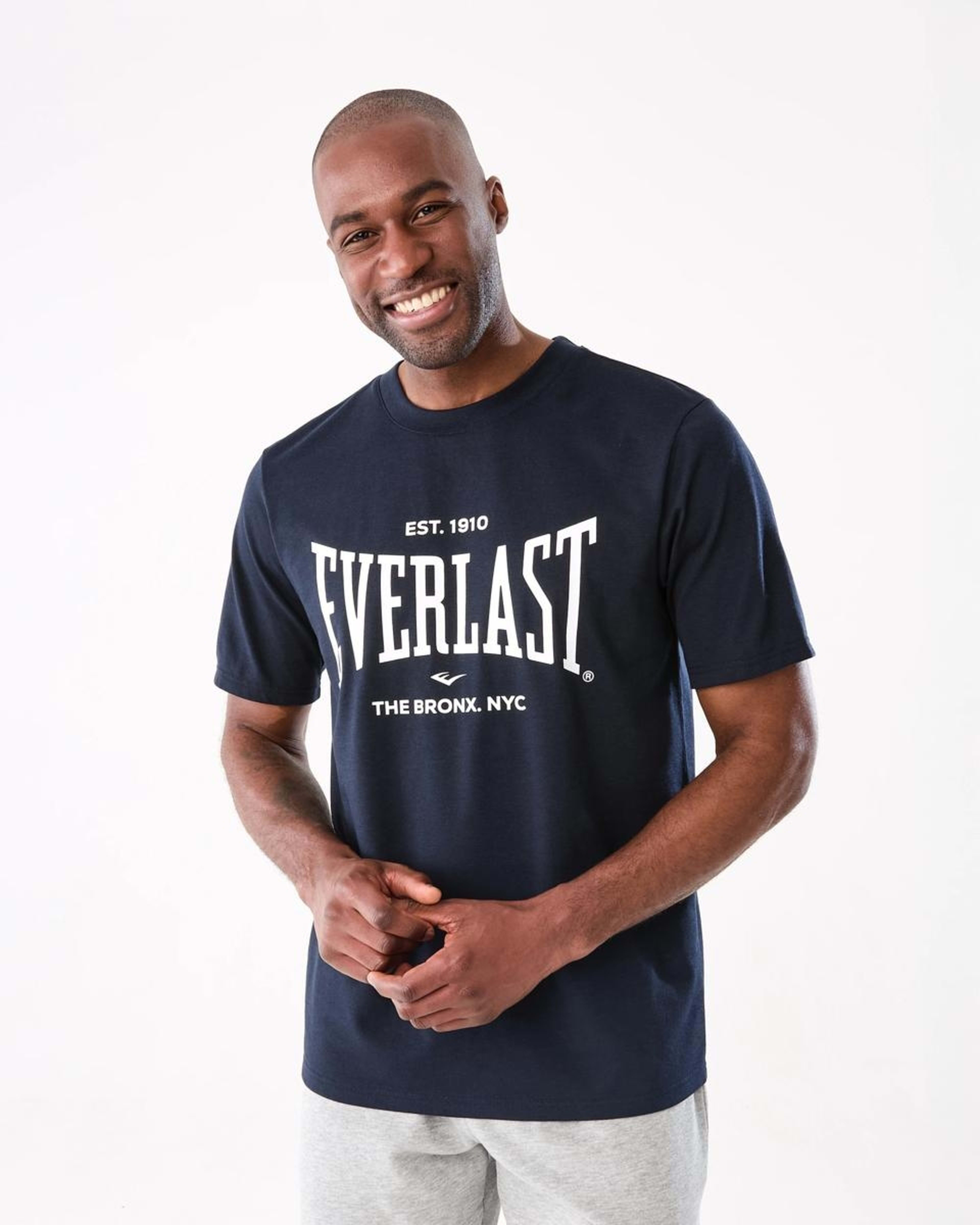 2 Everlast Mens Bronx T-shirt Indigo, 2 of 7