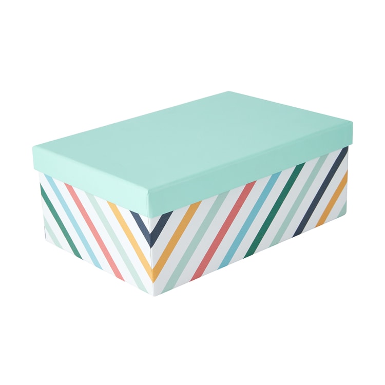 Large Stripe Gift Box main image 1