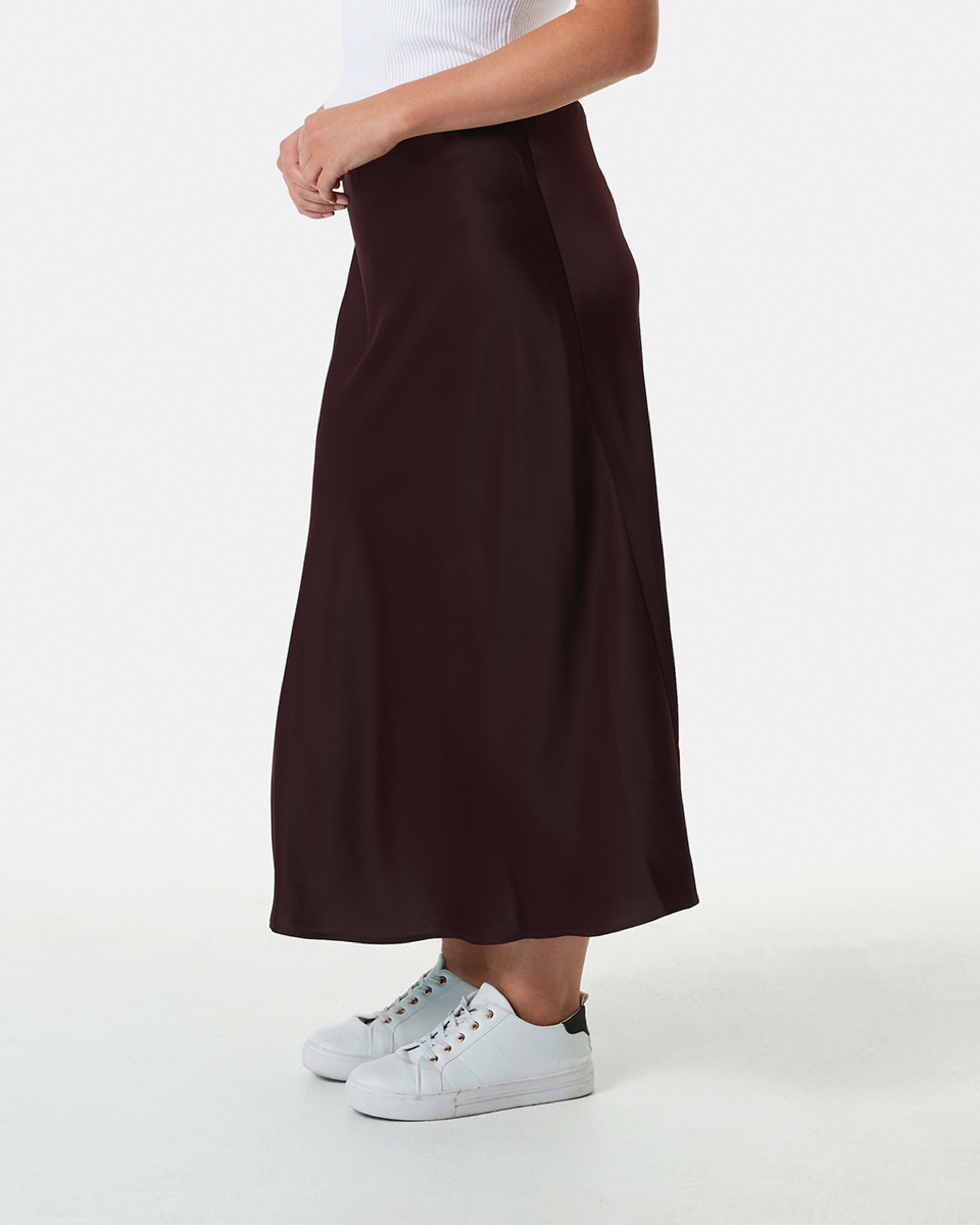 Satin ALine Skirt Kmart