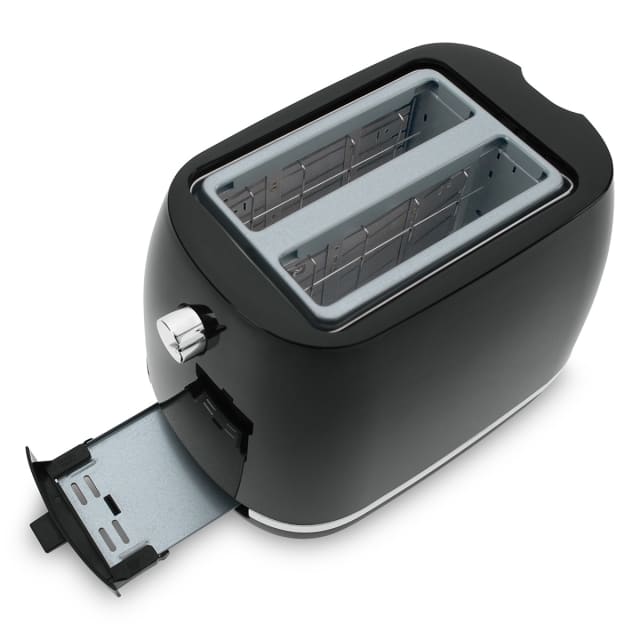 2 Slice Toaster Black Kmart
