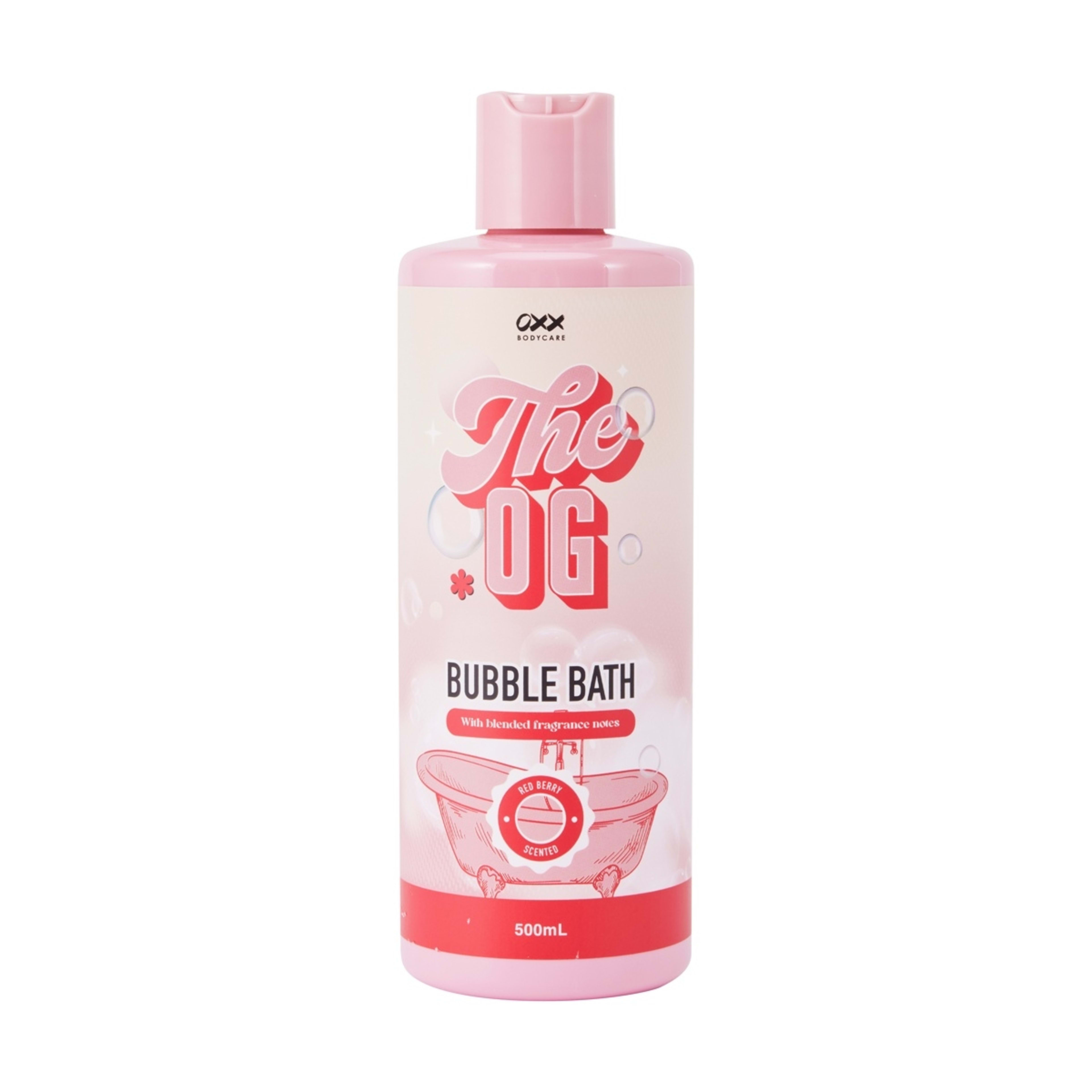 1 OXX Bodycare The OG Bubble Bath 500ml - Red Berry Scented