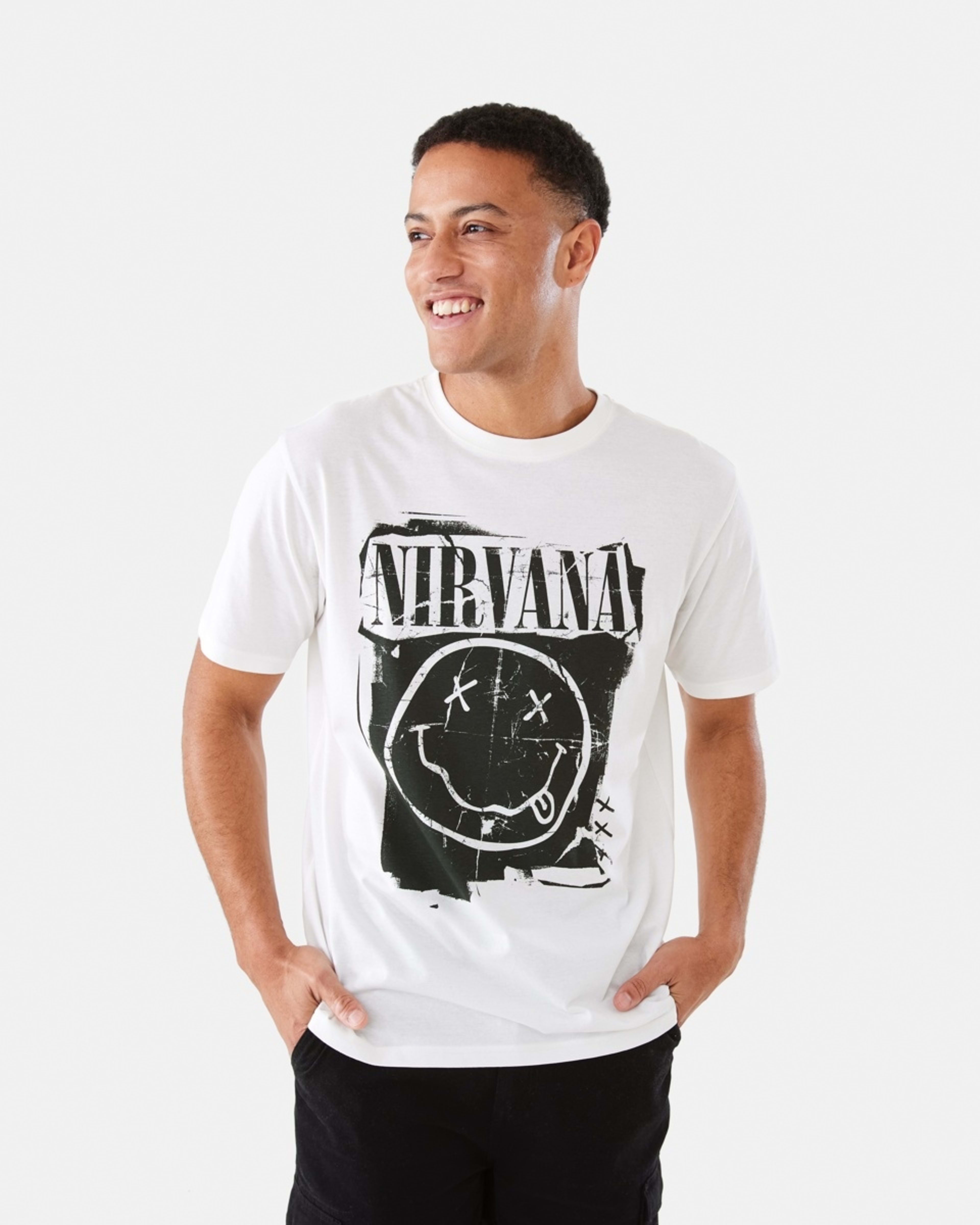 1 Nirvana License T-shirt SNOW WHITE, 1 of 7