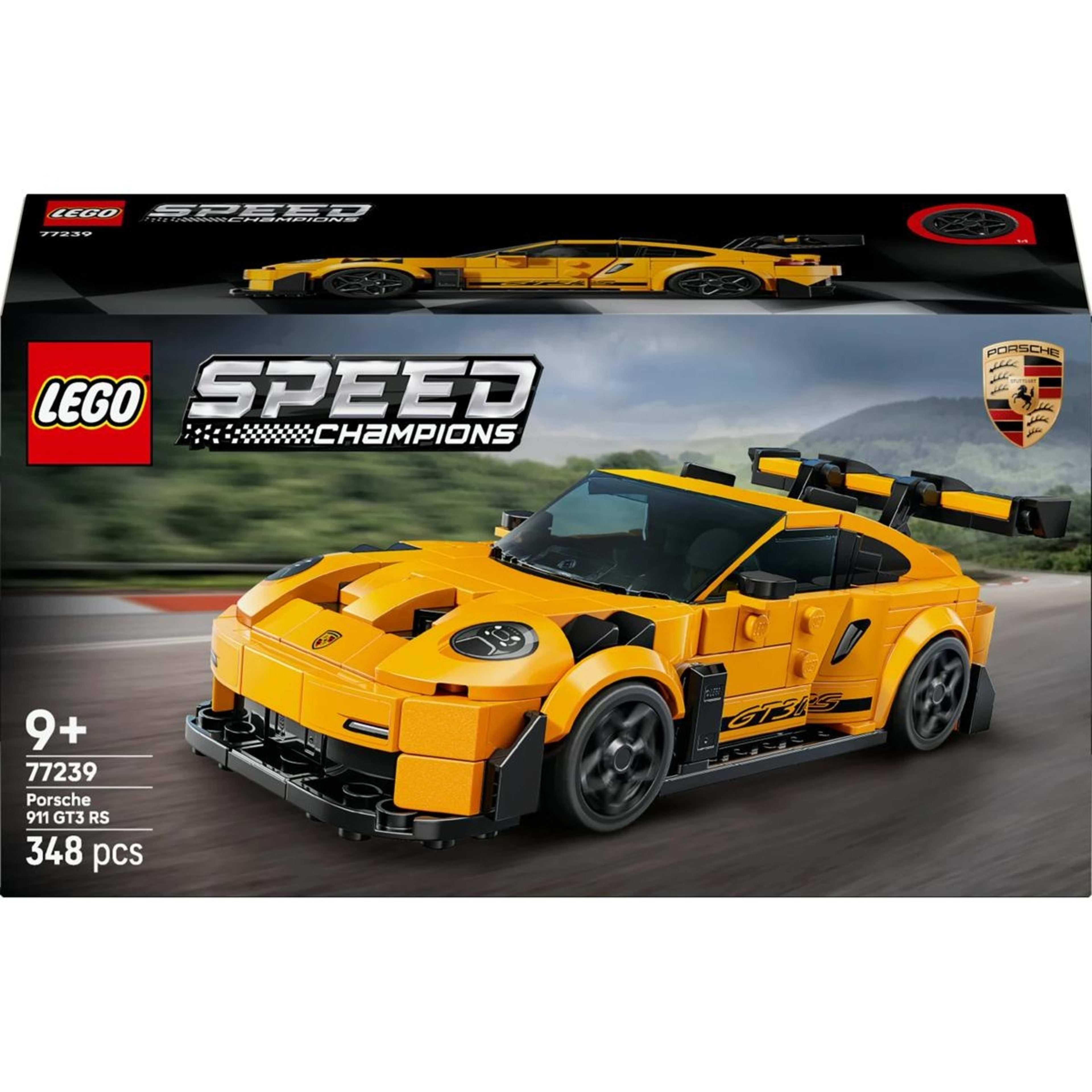 1 LEGO Speed Champions Porsche 911 GT3 RS Super Car 77239, 1 of 10