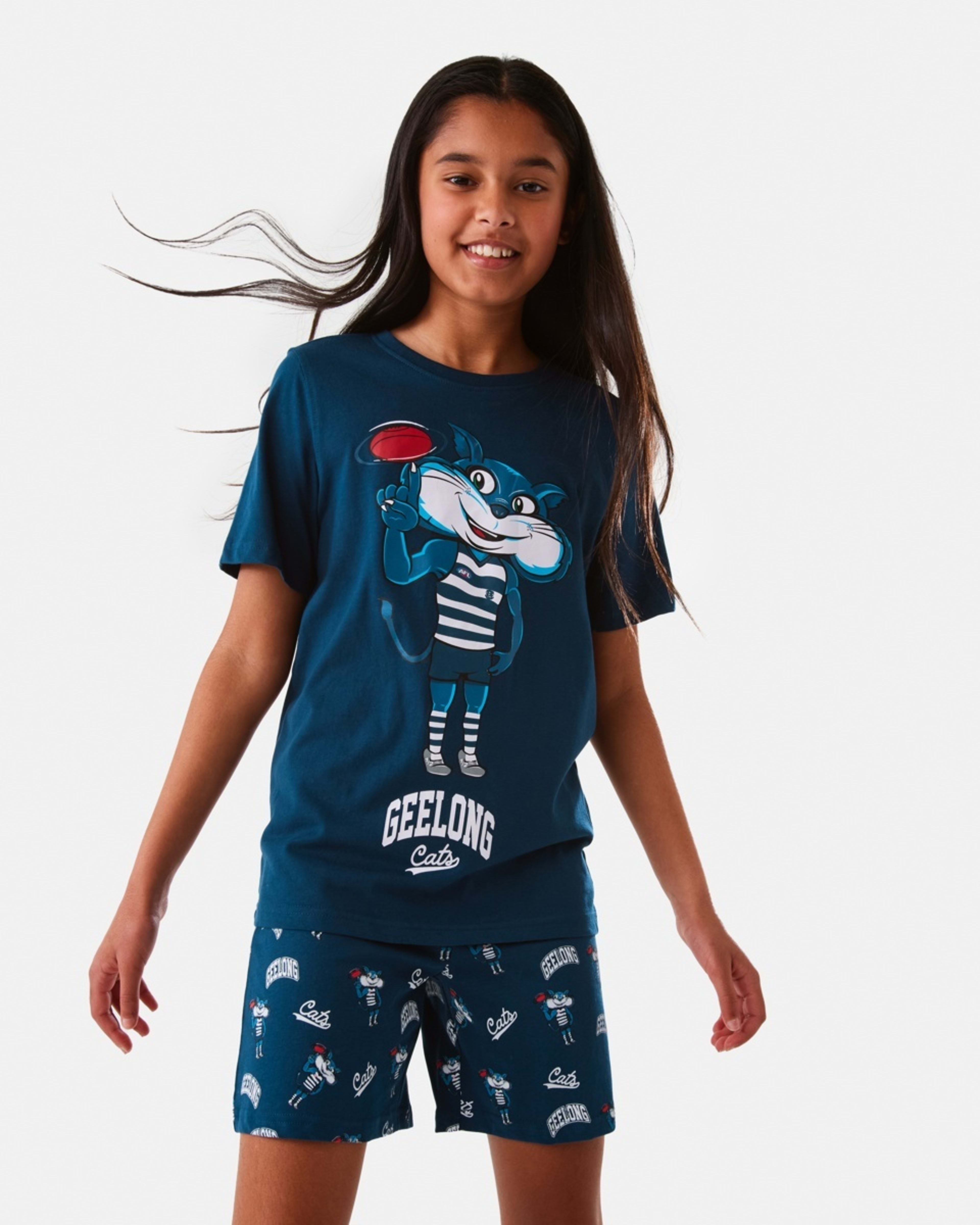 3 Active Kids AFL Pyjama Set Geelong, 3 of 8