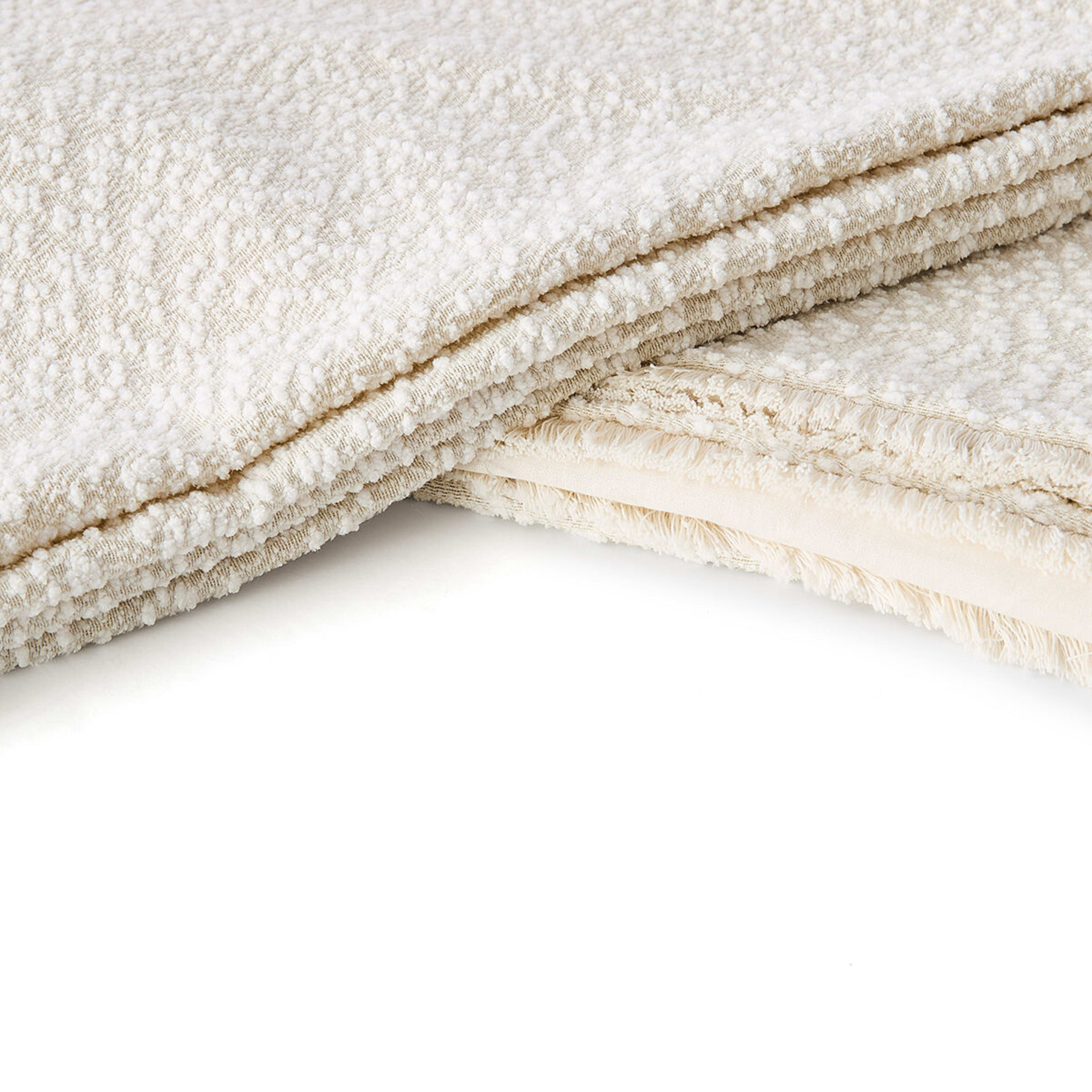 6 Boucle Quilt Cover Set - King Bed, Pink, 6 of 6