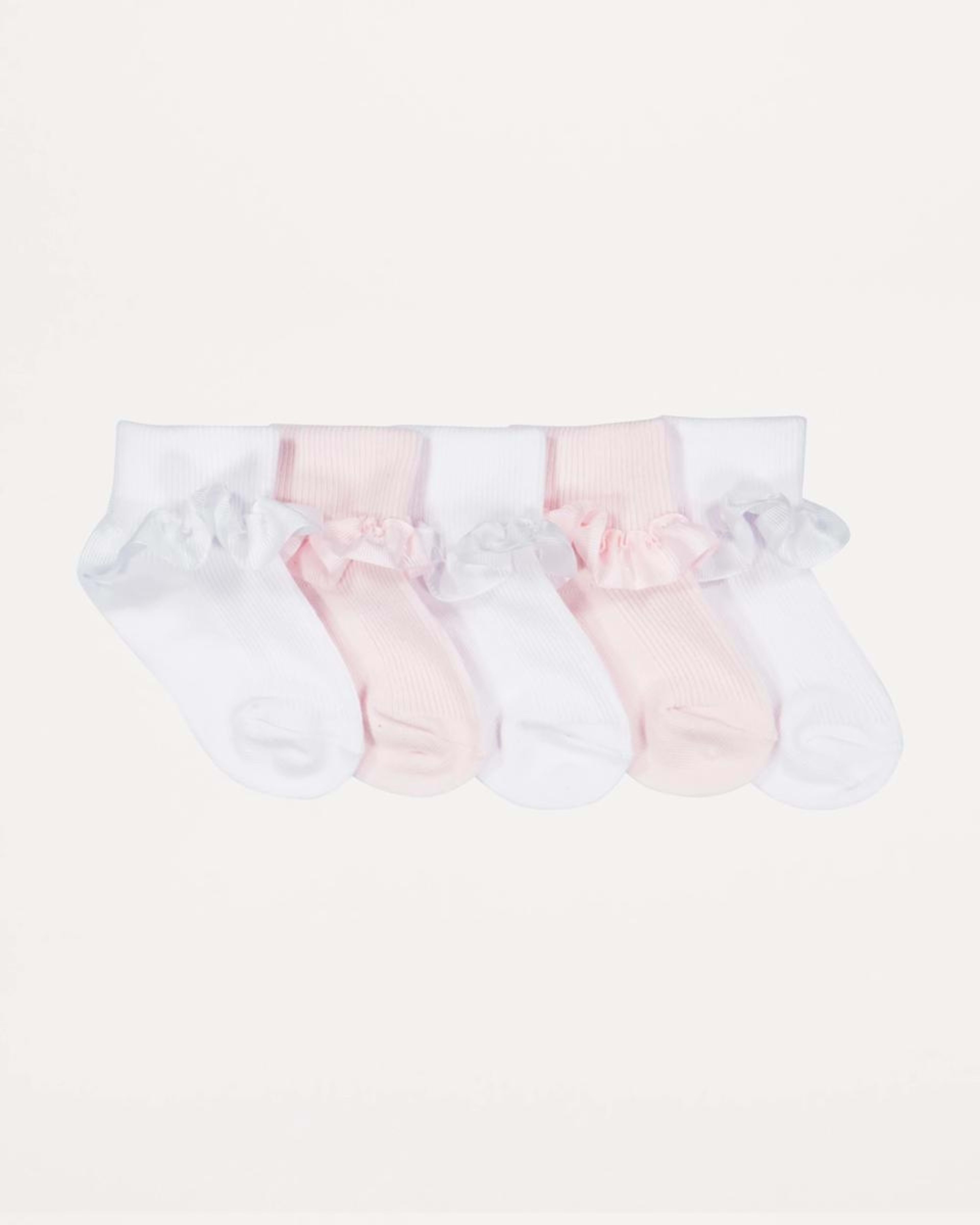 2 5 Pack Party Socks Pnk Frill, 2 of 3