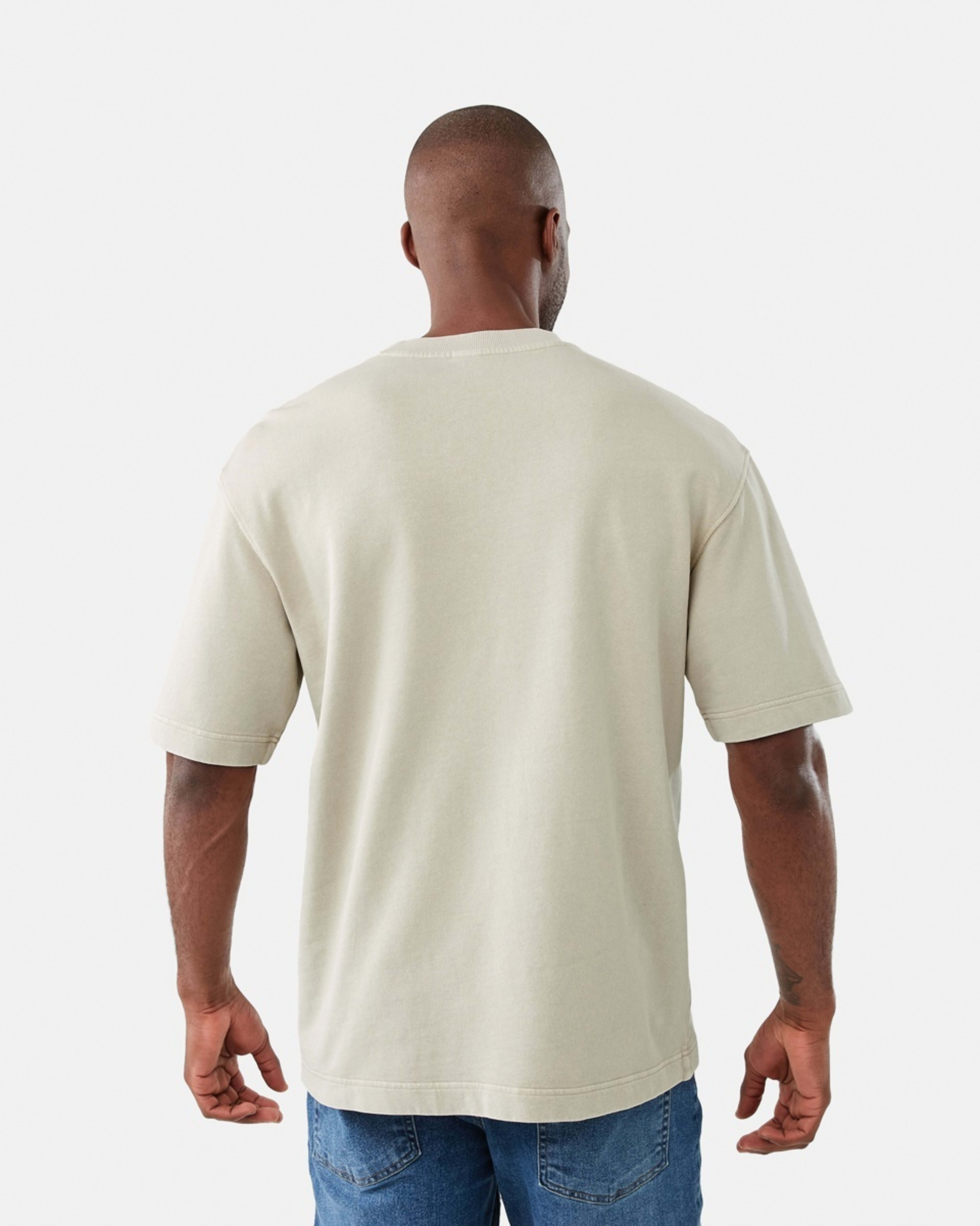 3 Terry Oversized T-shirt Bge String, 3 of 5