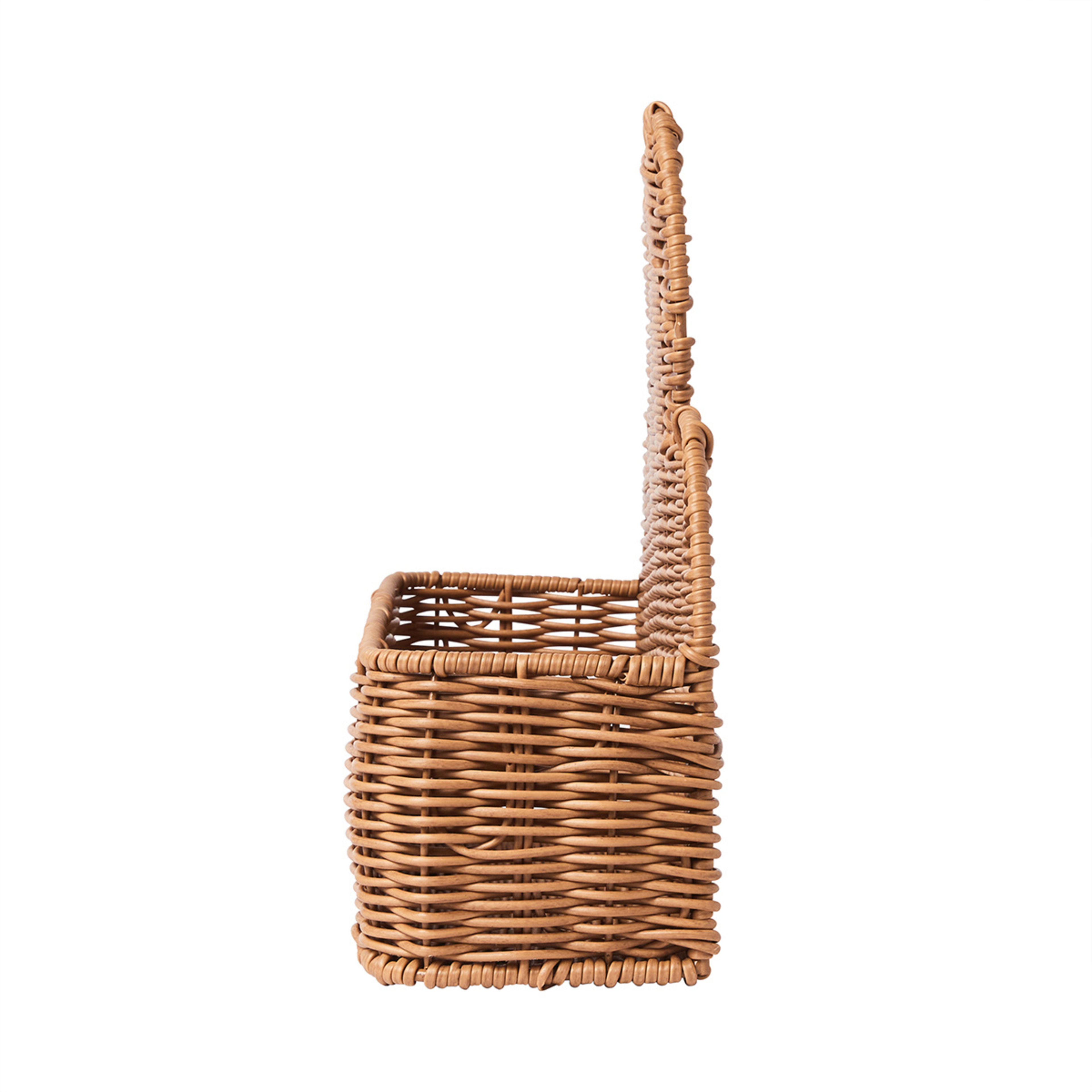 Faux Rattan Wall Storage Basket Cloud Kmart