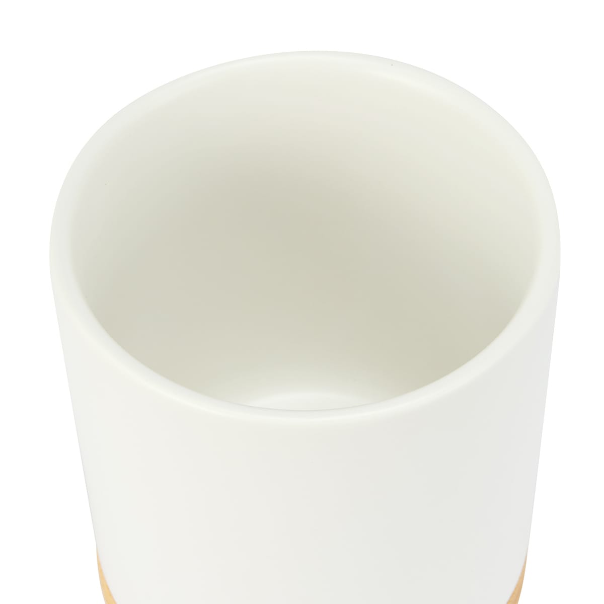 White and Bamboo Toilet Brush Kmart NZ