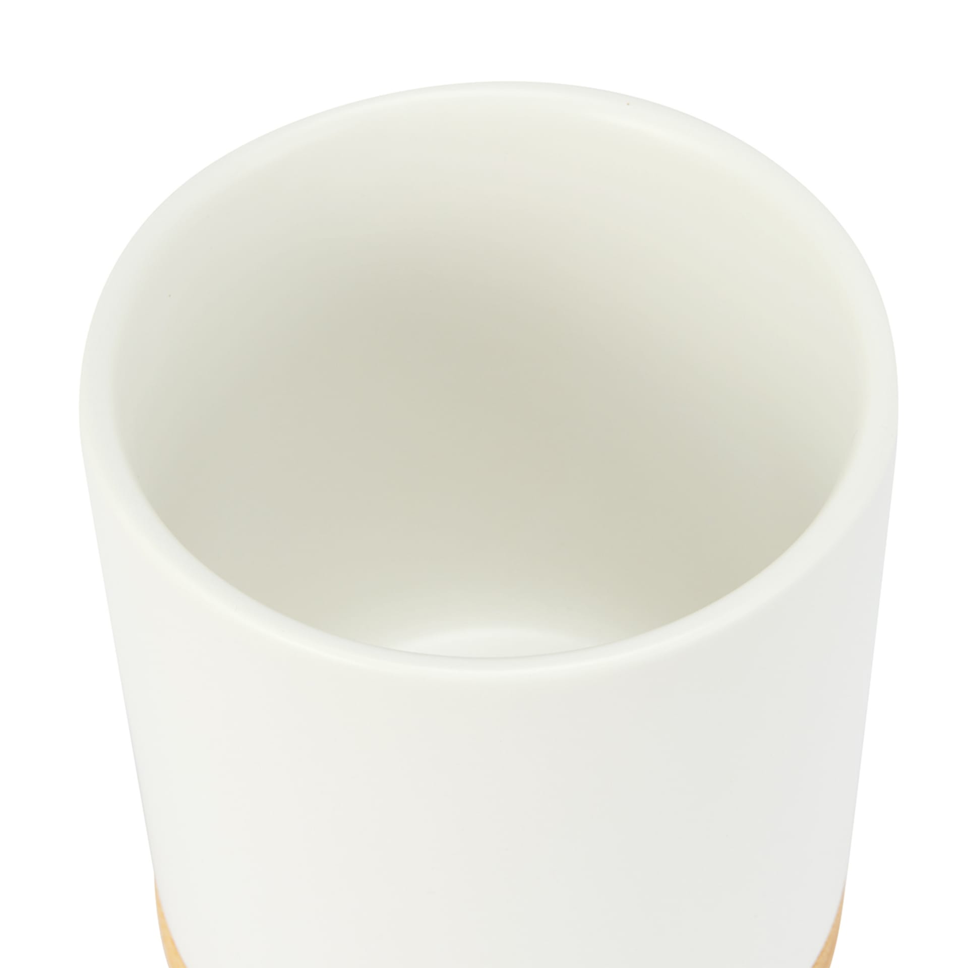 White and Bamboo Toilet Brush Kmart NZ