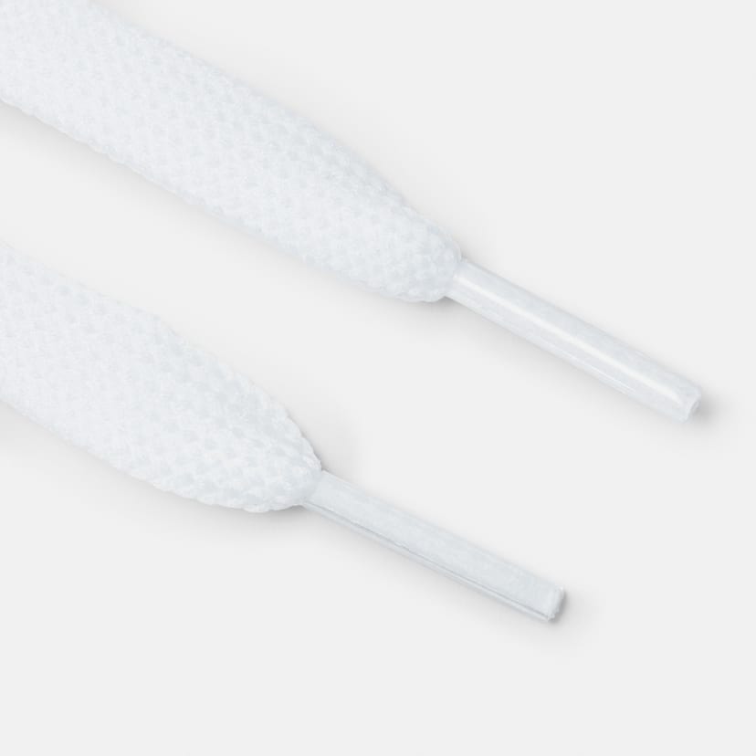 2 Pack Flat Laces White Kmart