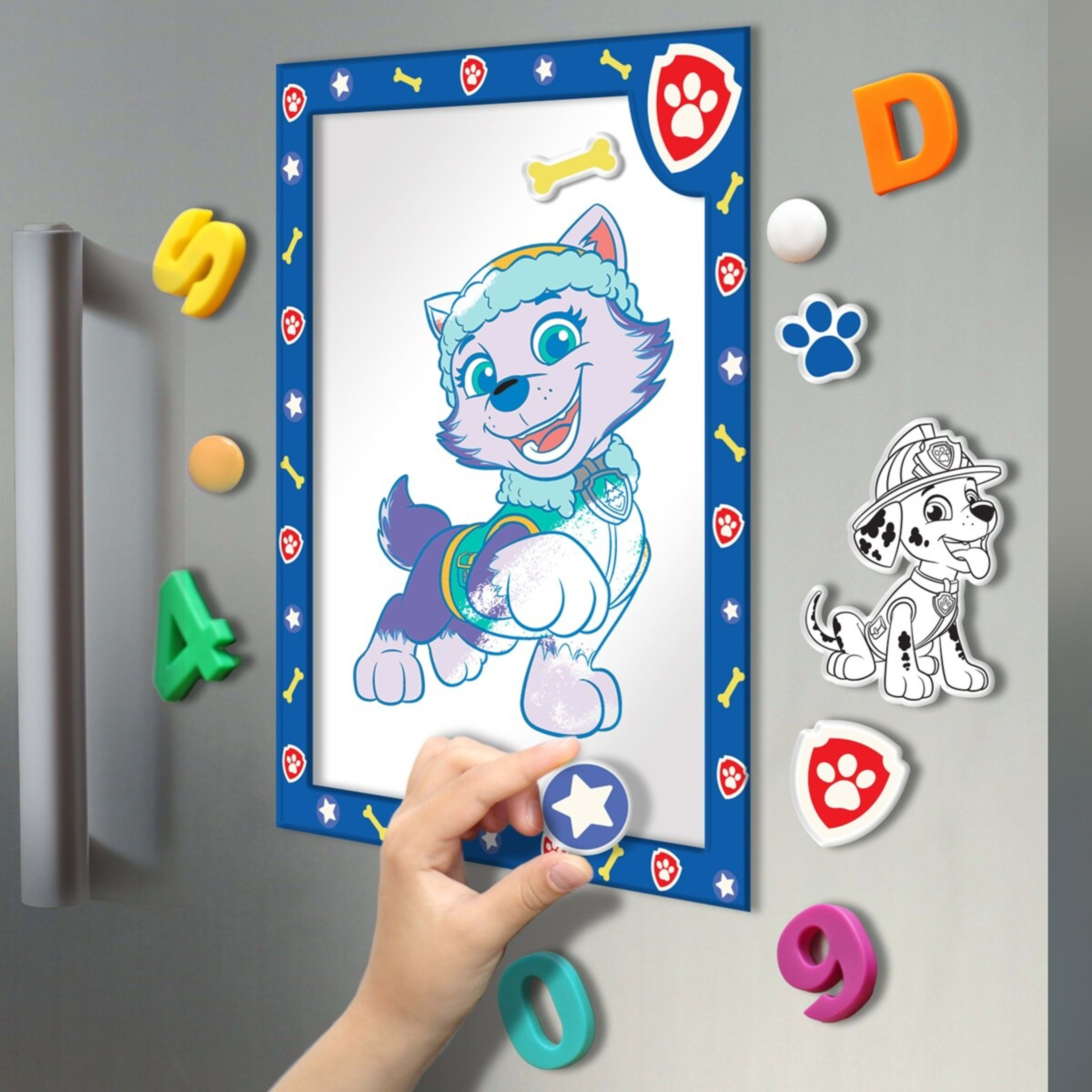 5 Nickelodeon Kaleidoscope PAW Patrol Colour-Me Magnets + Colouring Book, 5 of 6