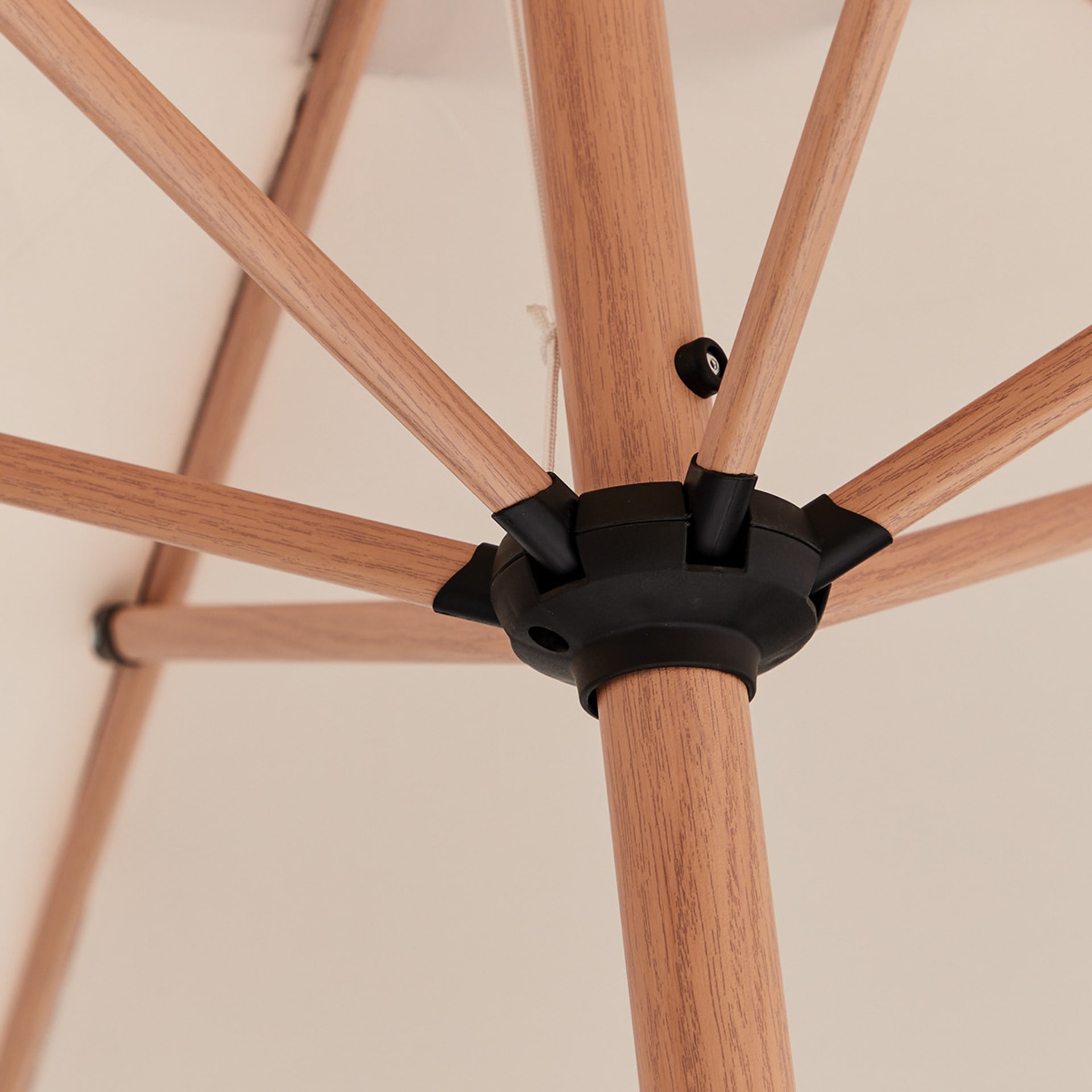 Hamptons 3m Market Umbrella Kmart