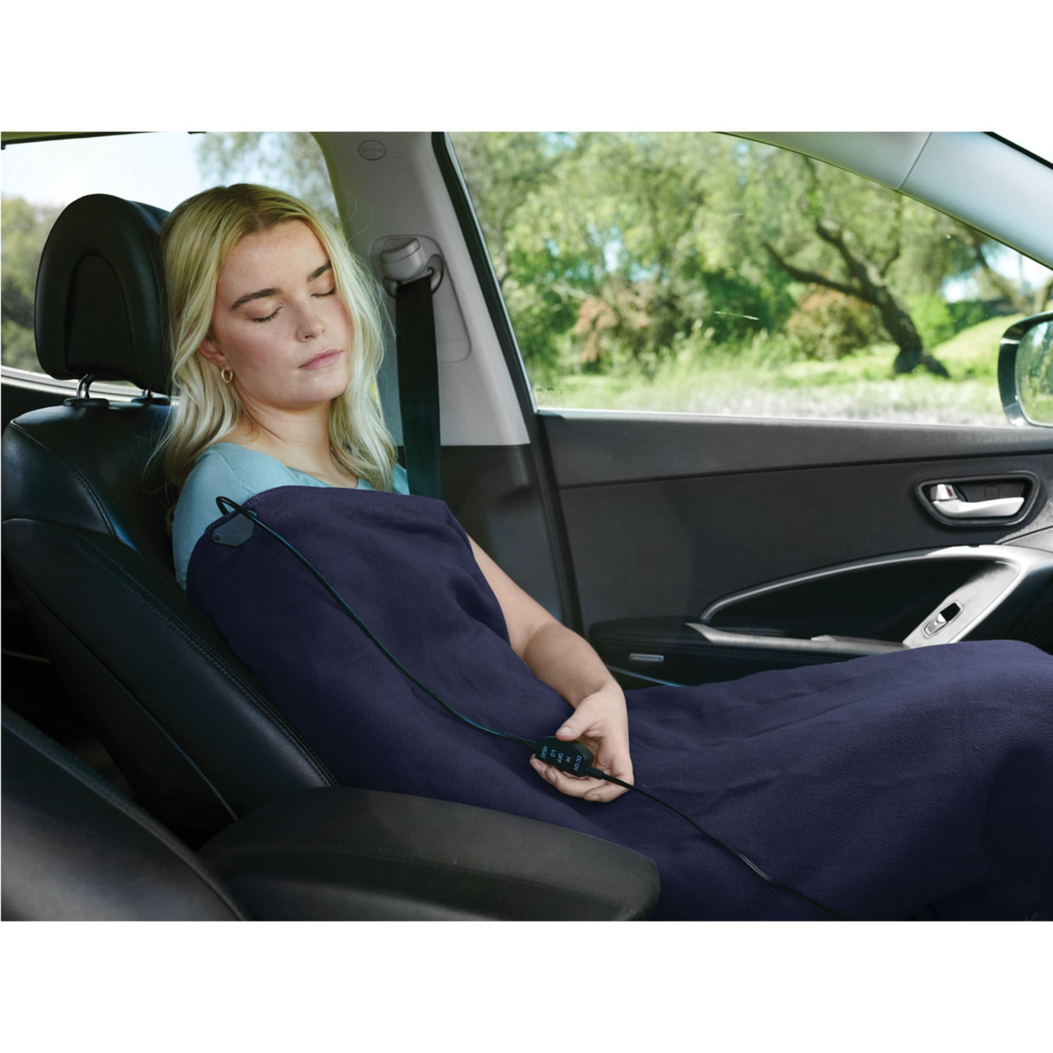 12V Heated Portable Travel Blanket Kmart