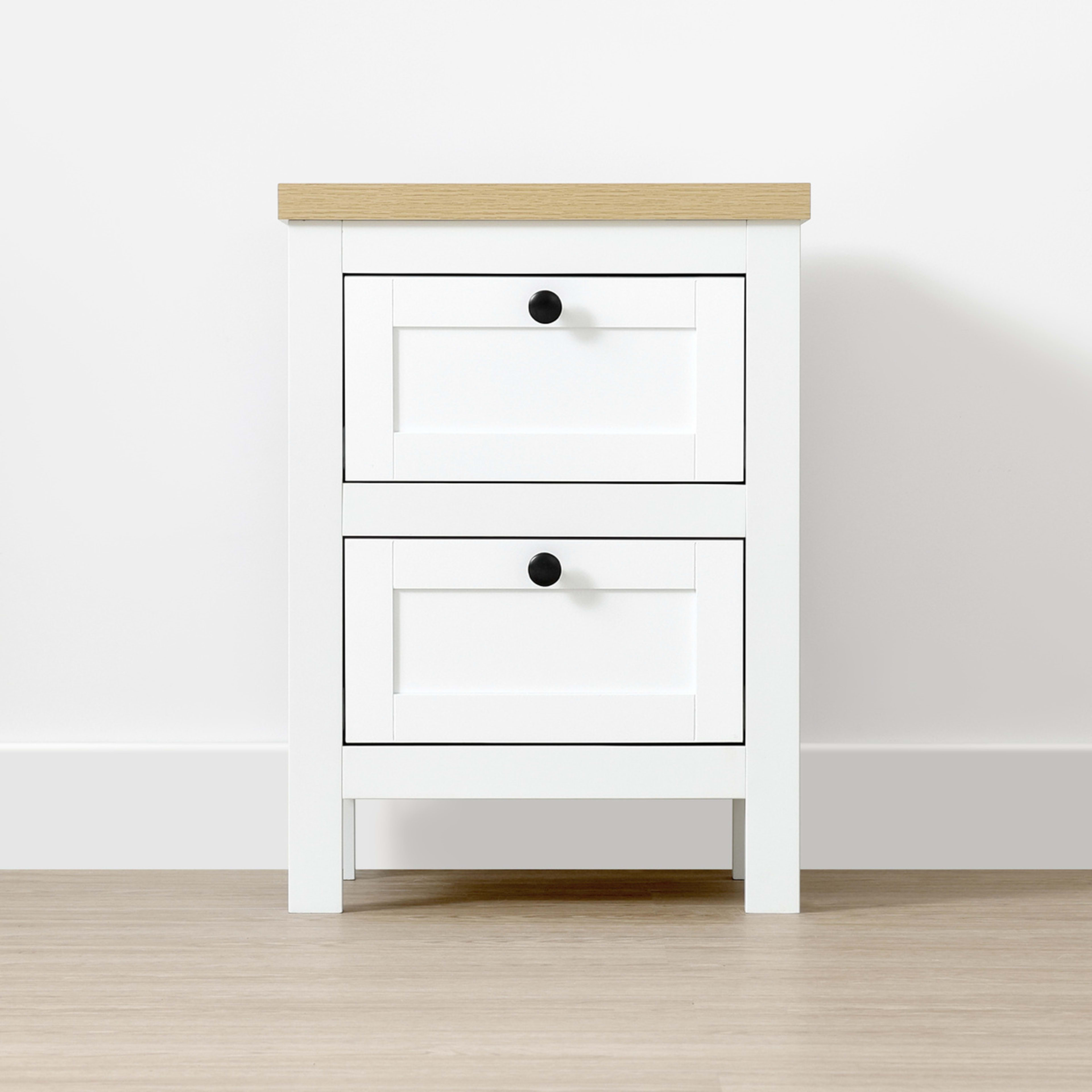 3 Camille 2 Drawer Bedside Table, 3 of 10