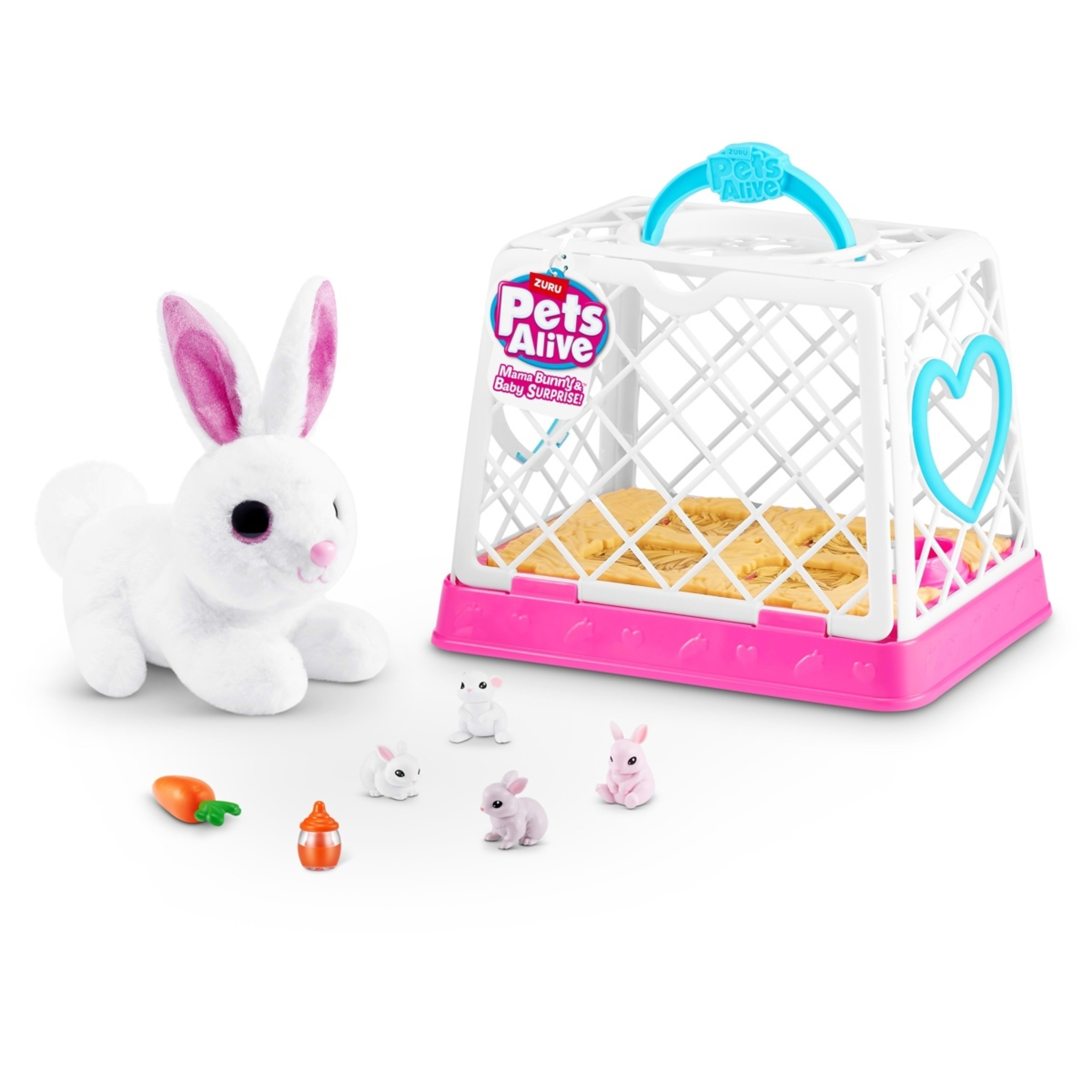 3 Zuru Pets Alive Mama Bunny and Baby Surprise! - Assorted, 3 of 9