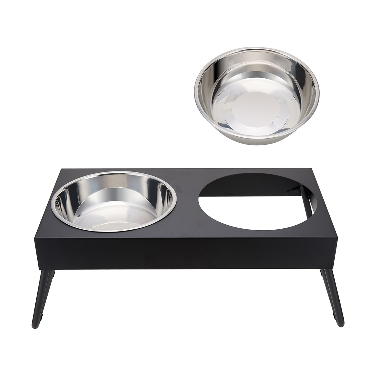 Pet Bowl Twin Elevated Folding Extra Large Kmart