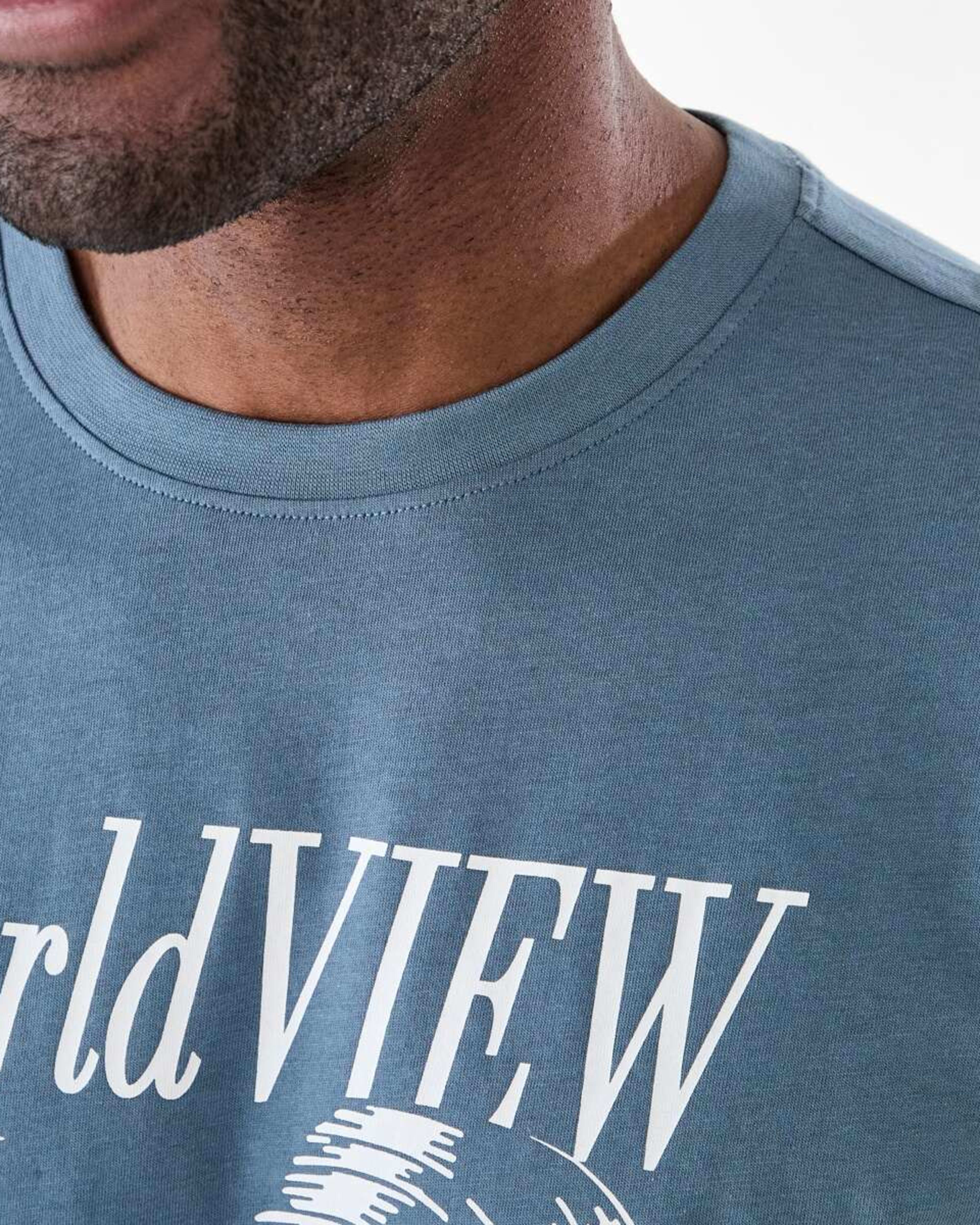 5 Printed T-shirt BLUE MIRAGE, 5 of 6