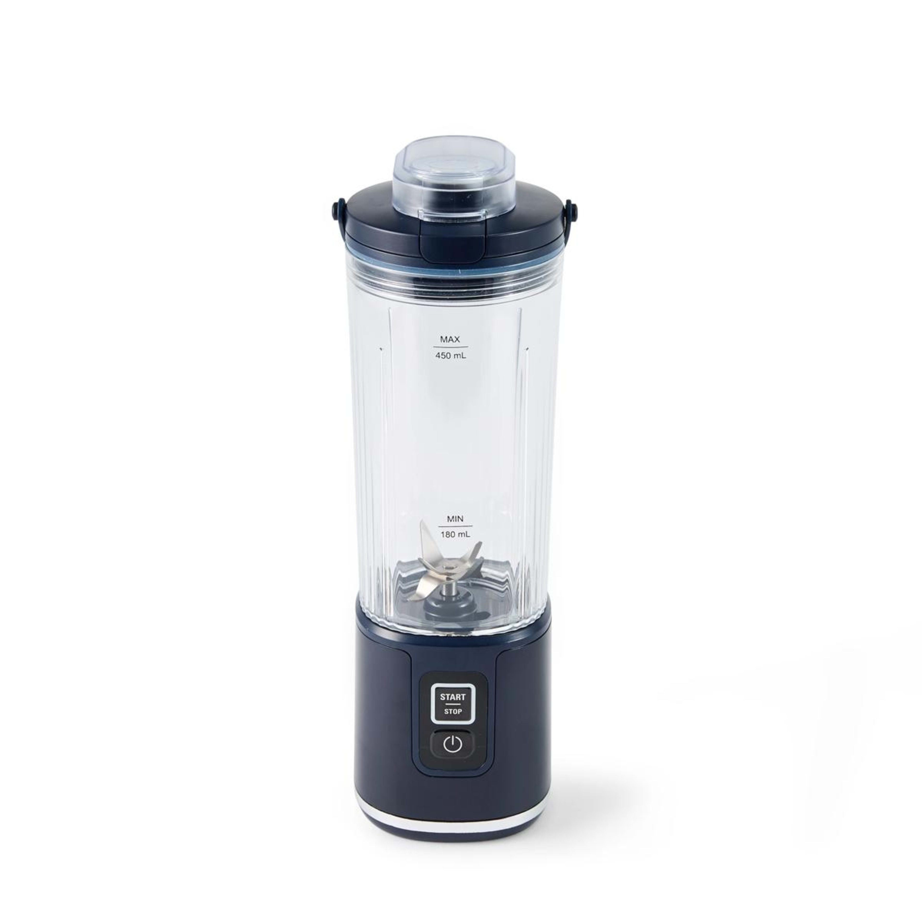 4 Portable USB Blender - Dark Blue, 4 of 10