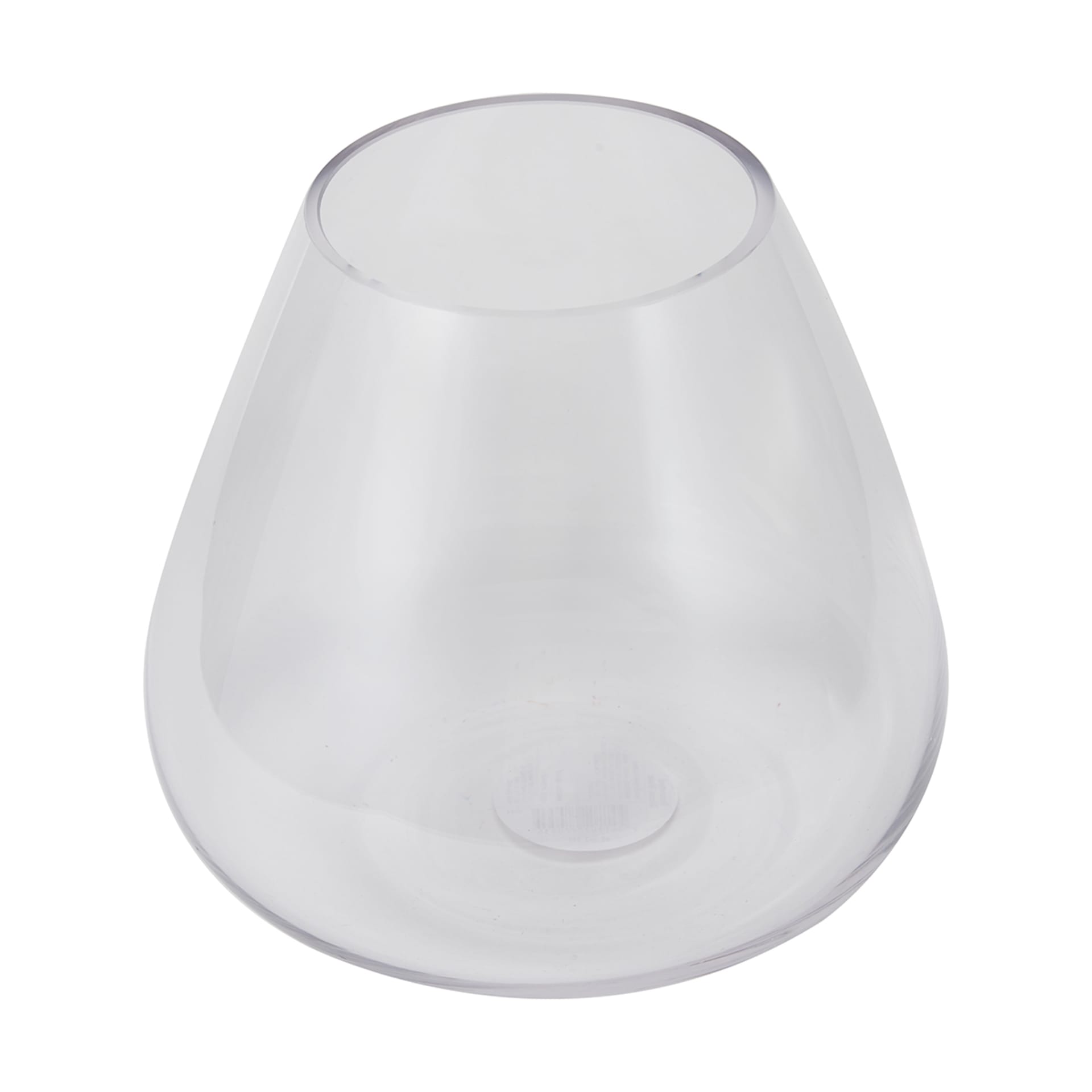Rounded Glass Vase Kmart
