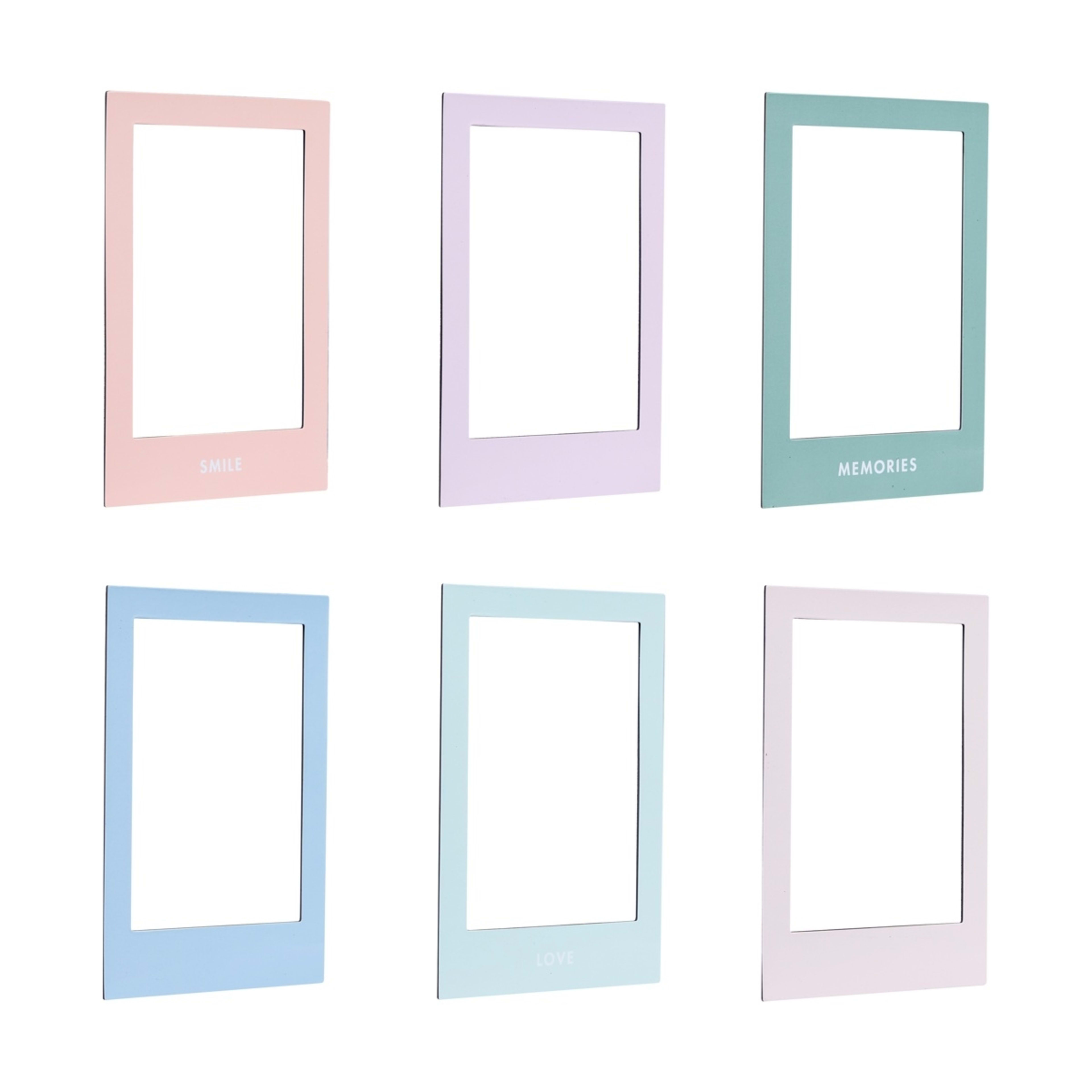 3 6 Pack Magnetic Photo Frames, 3 of 6