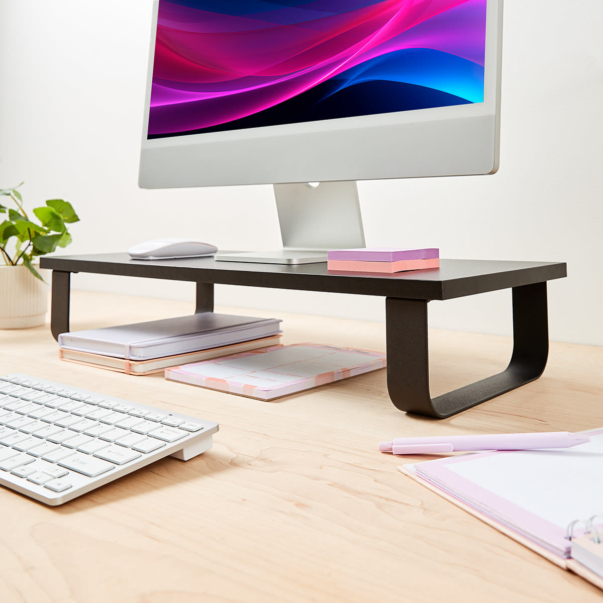 White kmart online desk