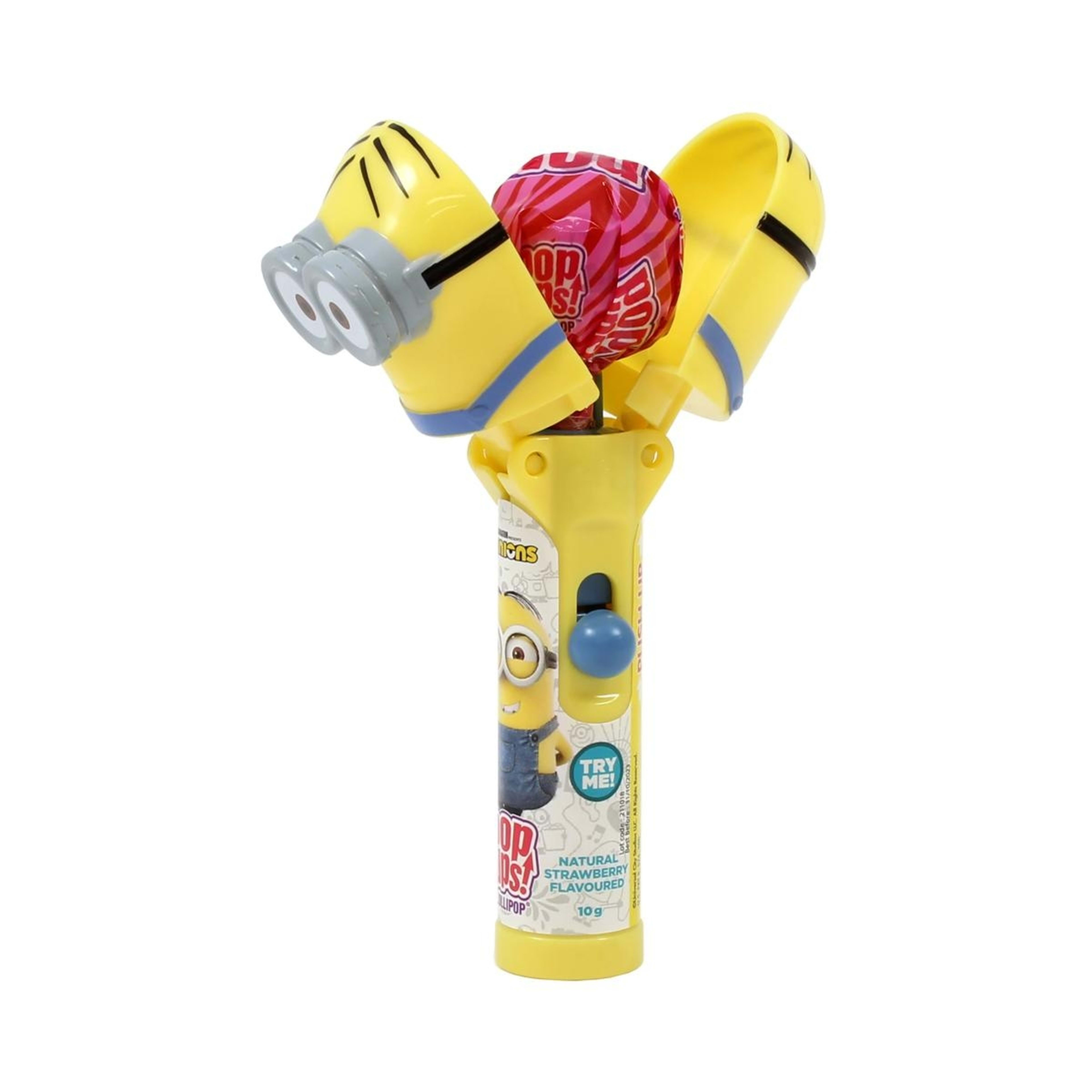 9 Minions: The Rise of Gru Pop Ups Lollipop 10g - Assorted, 9 of 9