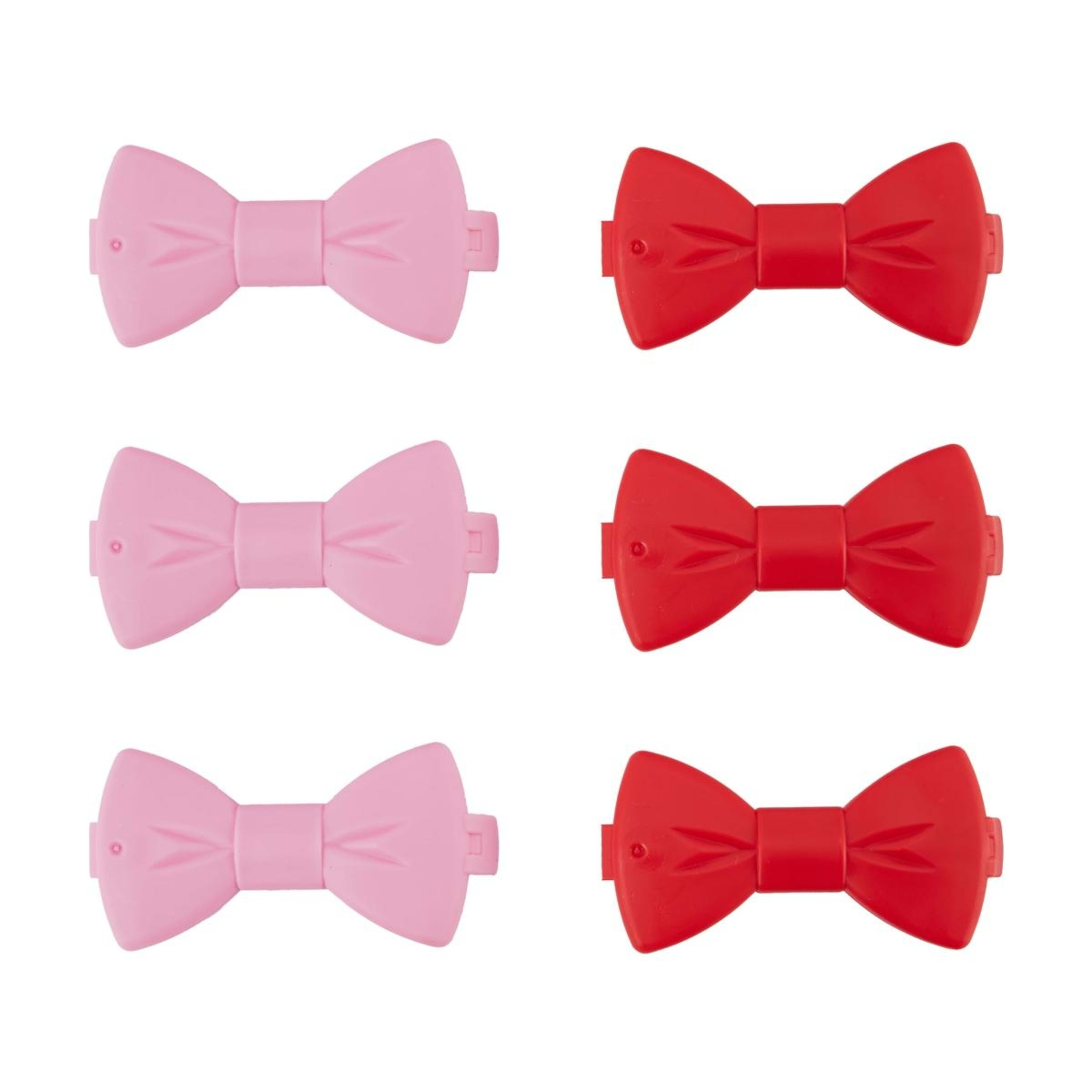 1 6 Pack Bows Bag Clips, 1 of 3