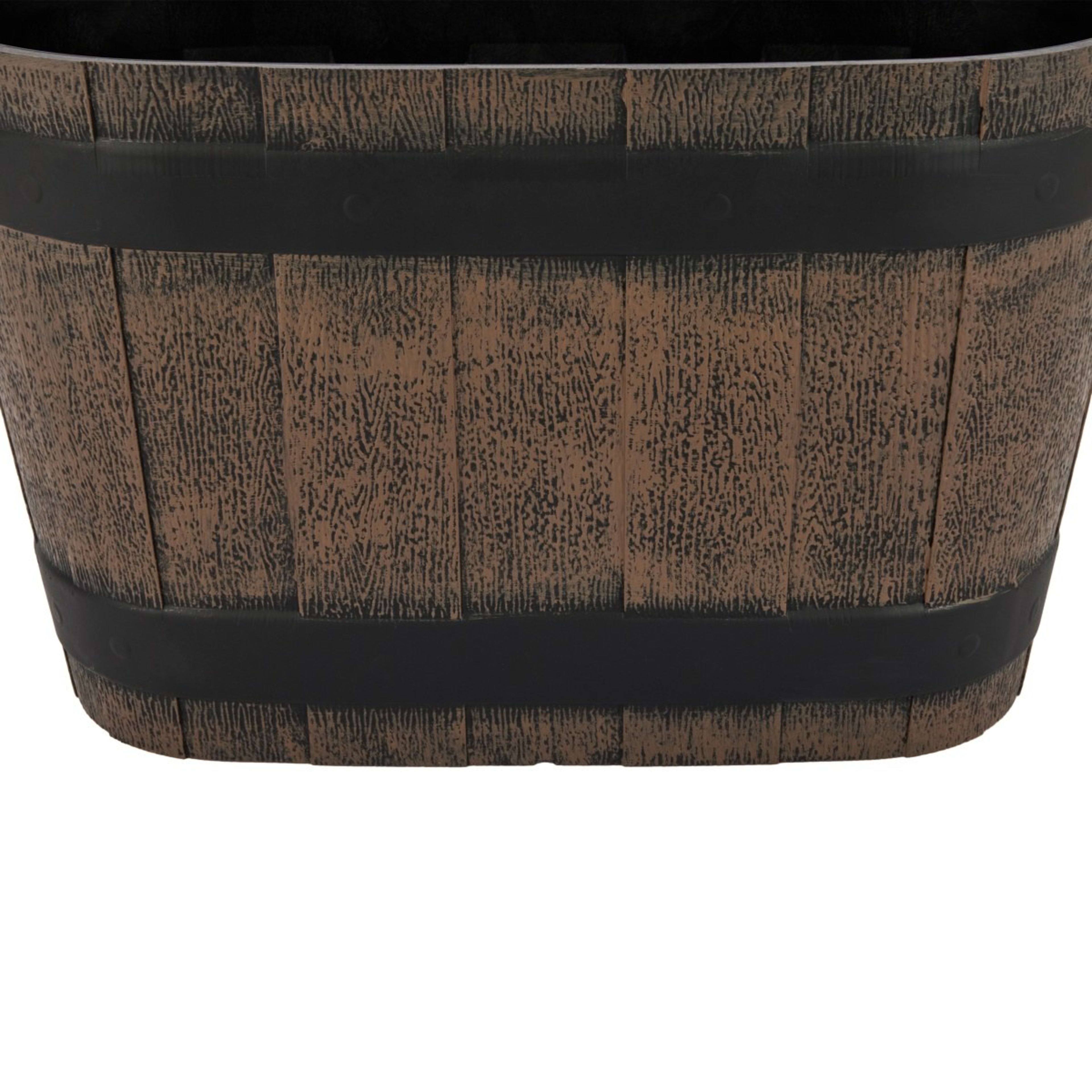 5 Oval Barrel Planter, 5 of 6