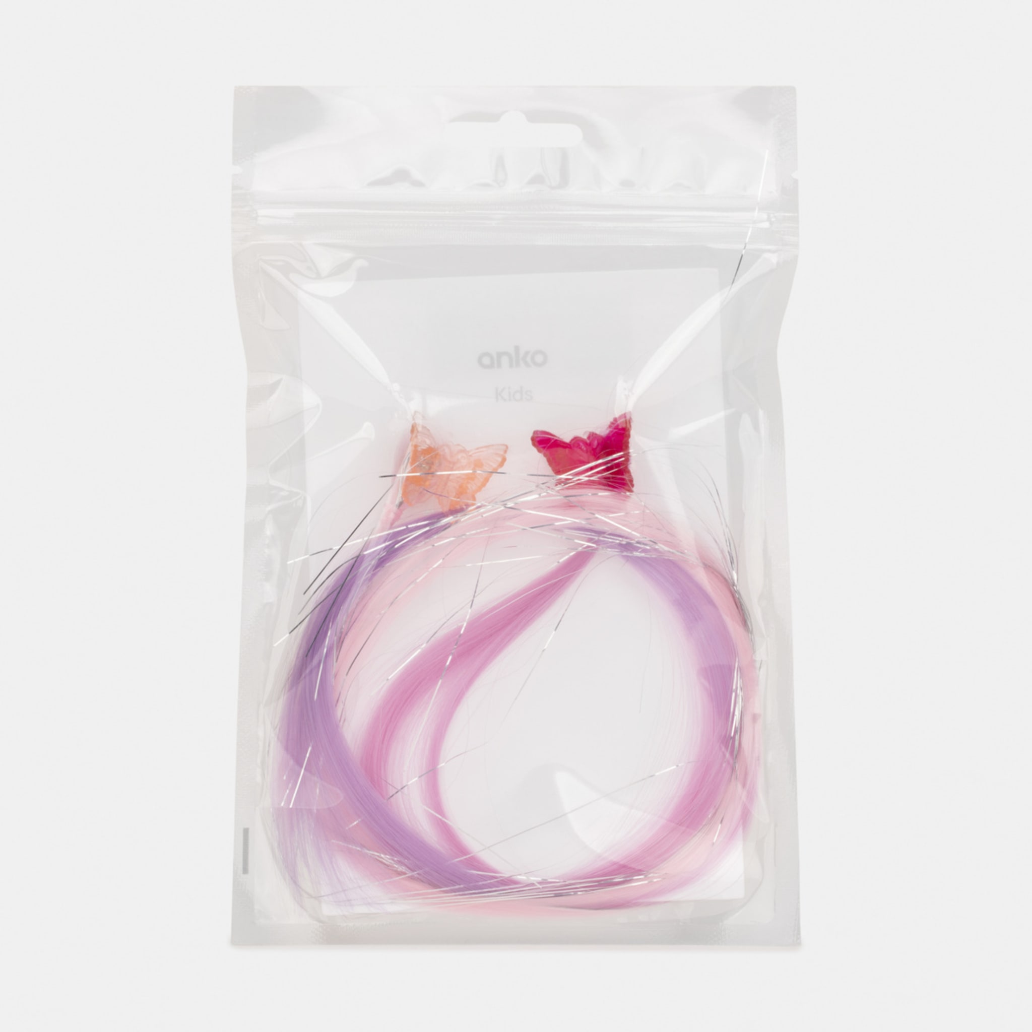 2 Pack Butterfly Mini Hair Extension Clips Kmart