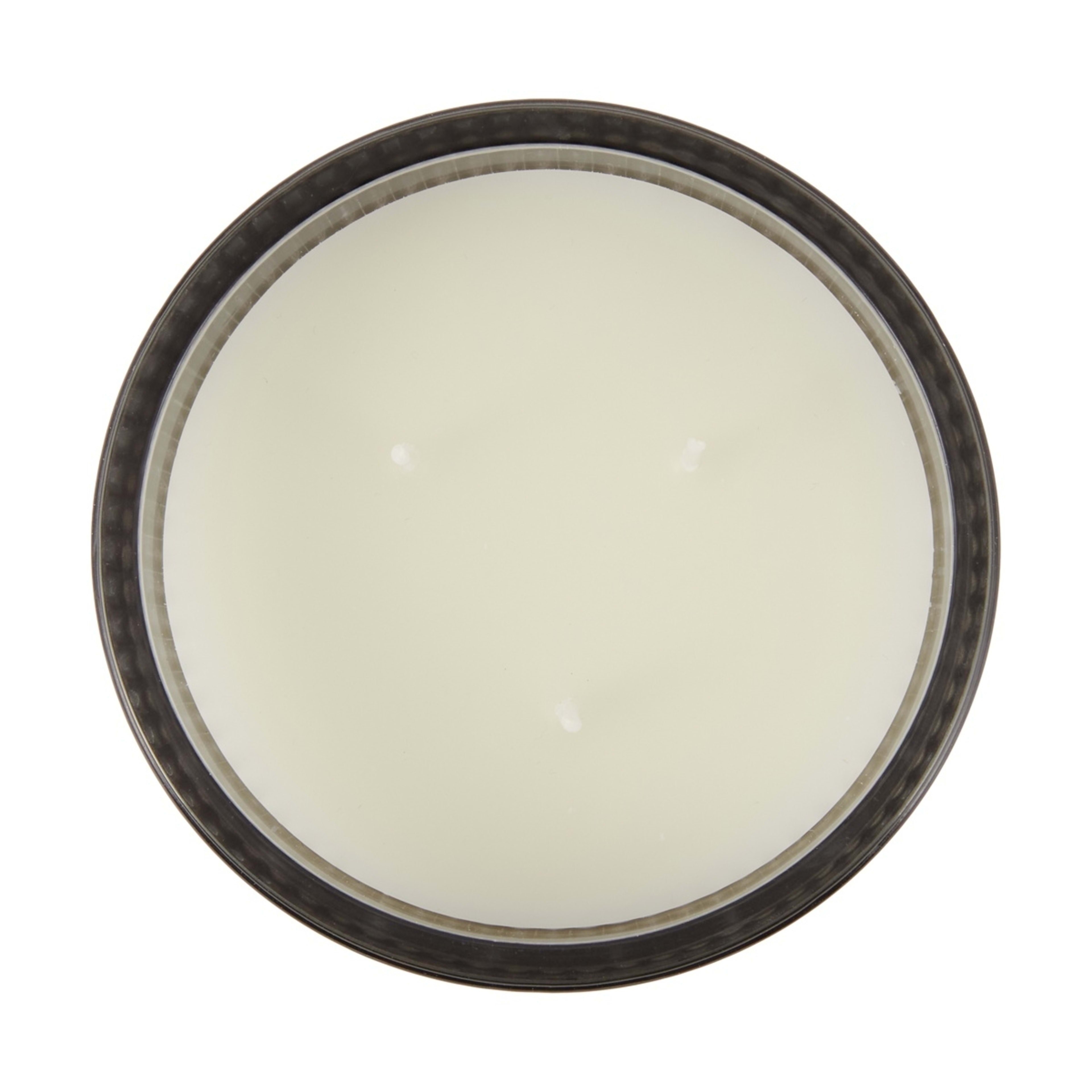 4 Smoke Geo Glass Candle, 4 of 5