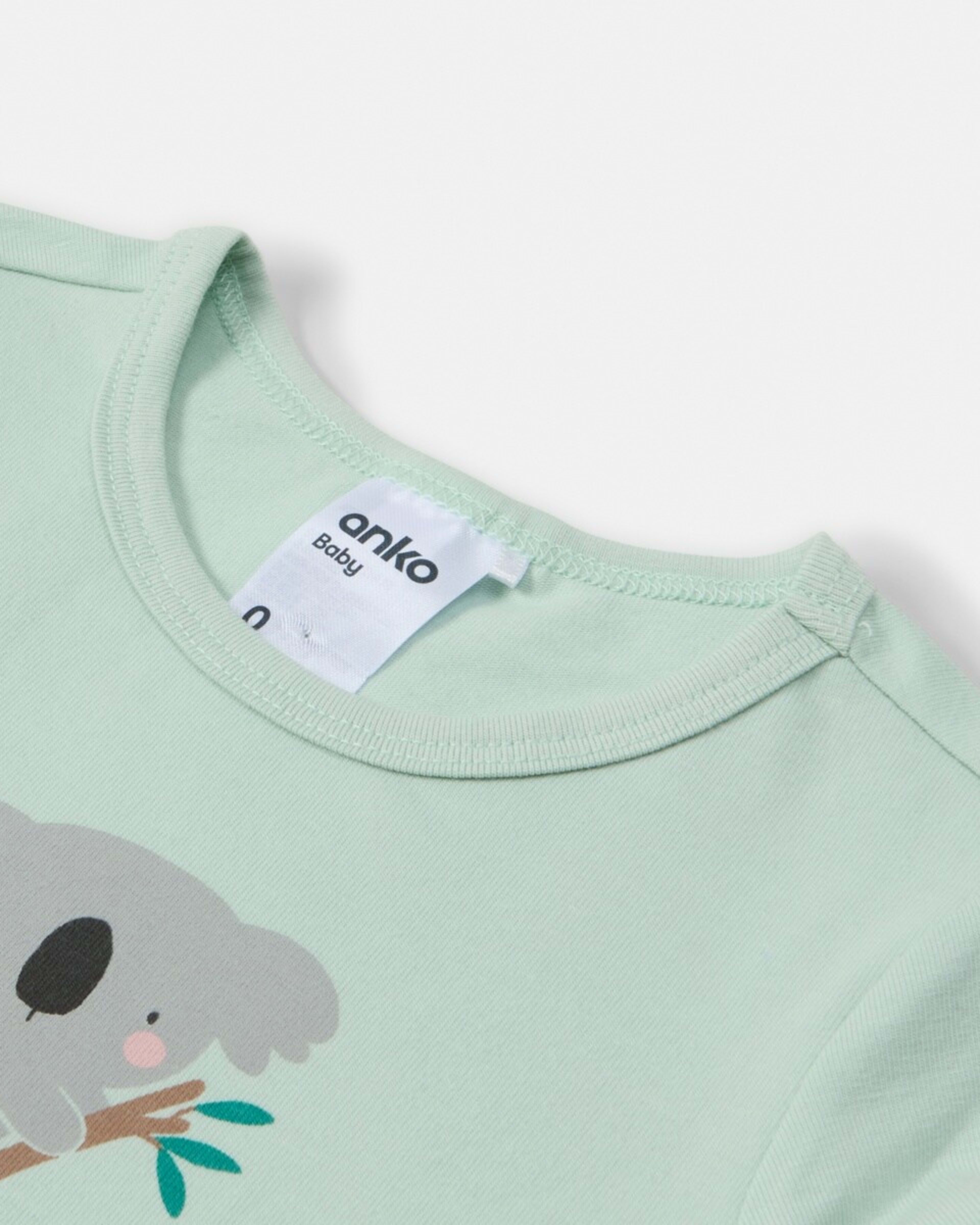 6 3 Pack Bodysuits Grn Koala, 6 of 8