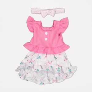 Doll Outfit Dress and Headband - Kmart