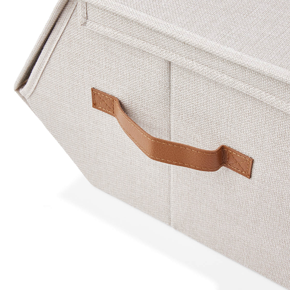 Stackable Linen Look Box - Kmart