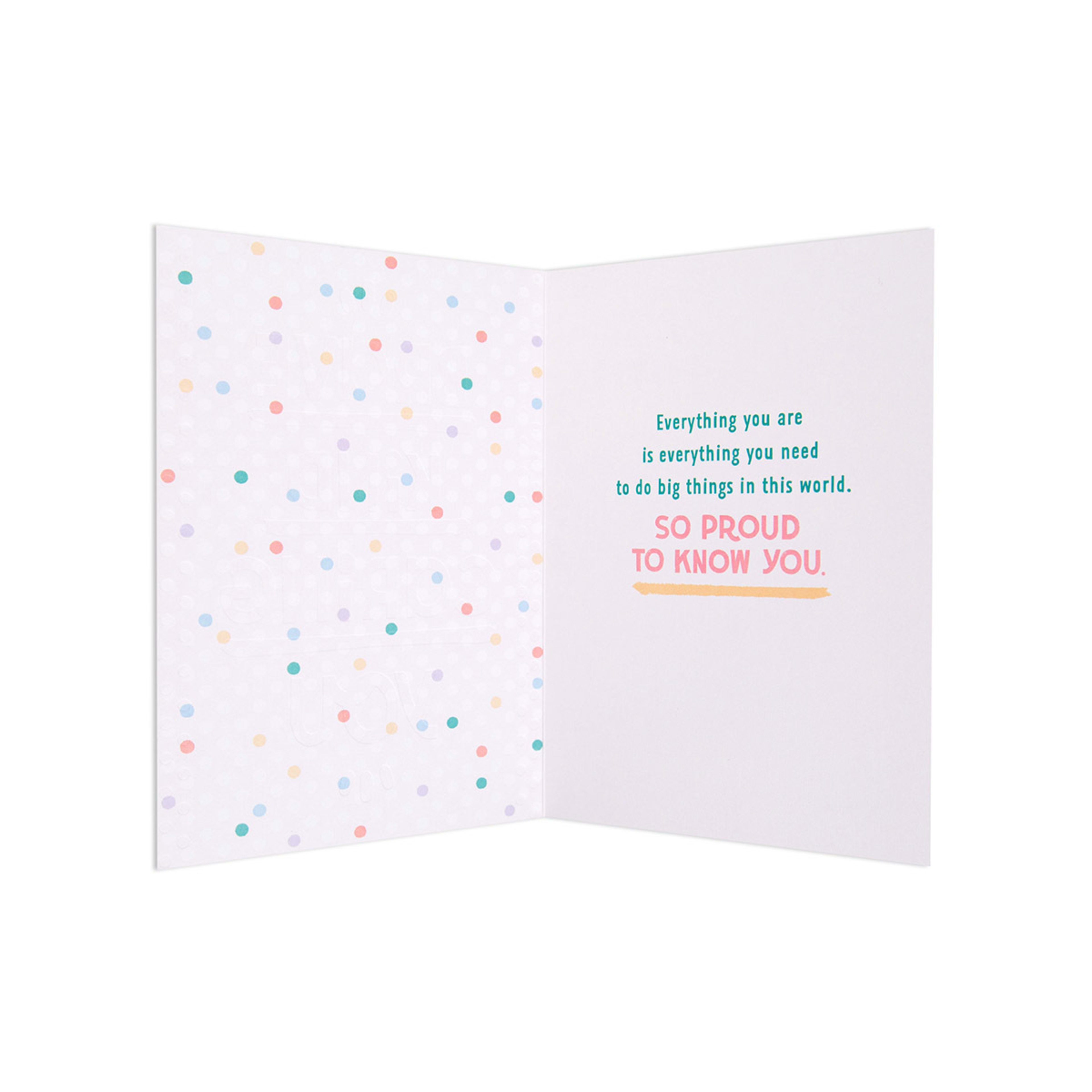 2 Hallmark Little World Changers Empowerment and Support Card for Kids - Brave, Kind, Caring, You!, 2 of 3