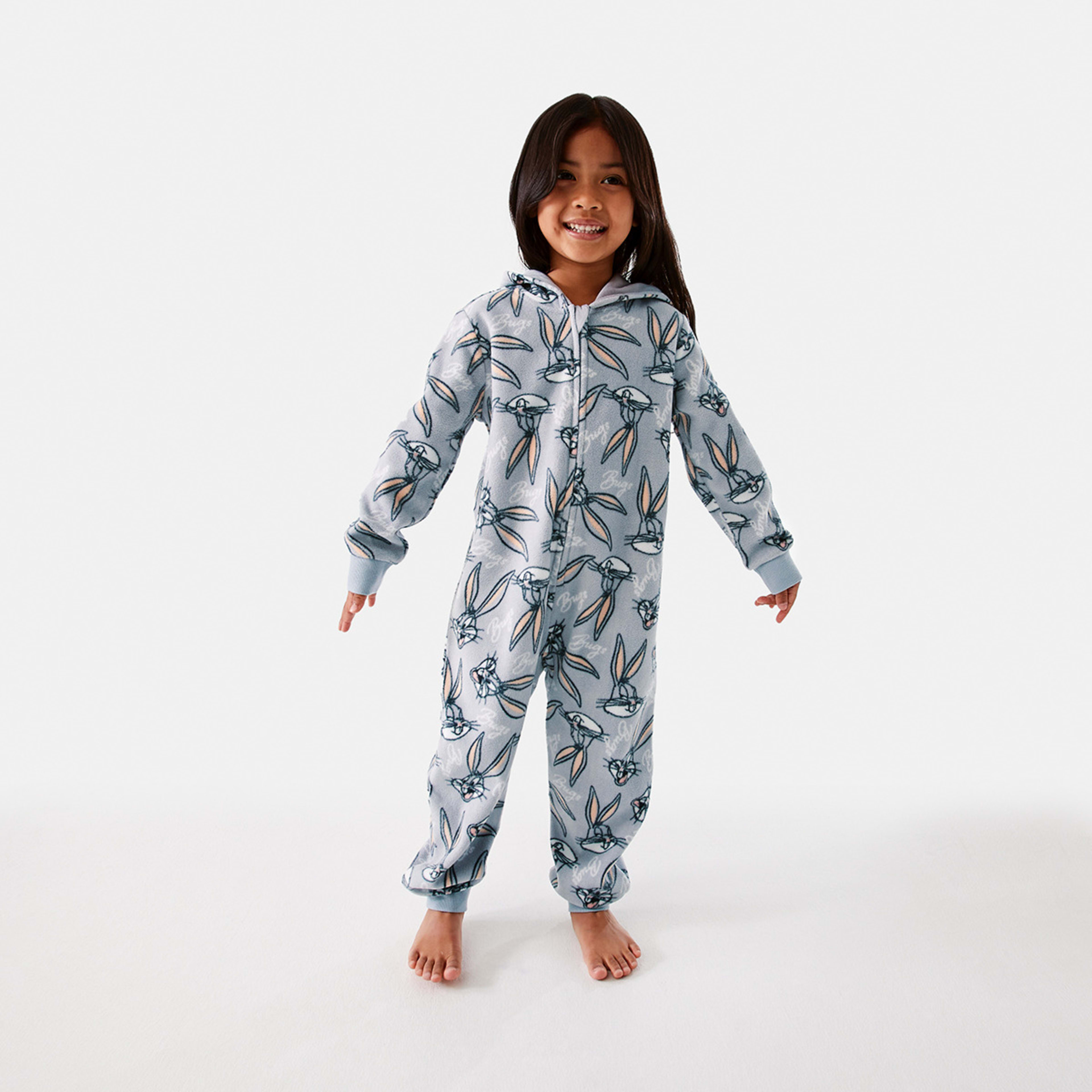 1 Bugs Bunny License All-In-One Sleepsuit Bugs Bunny, 1 of 8