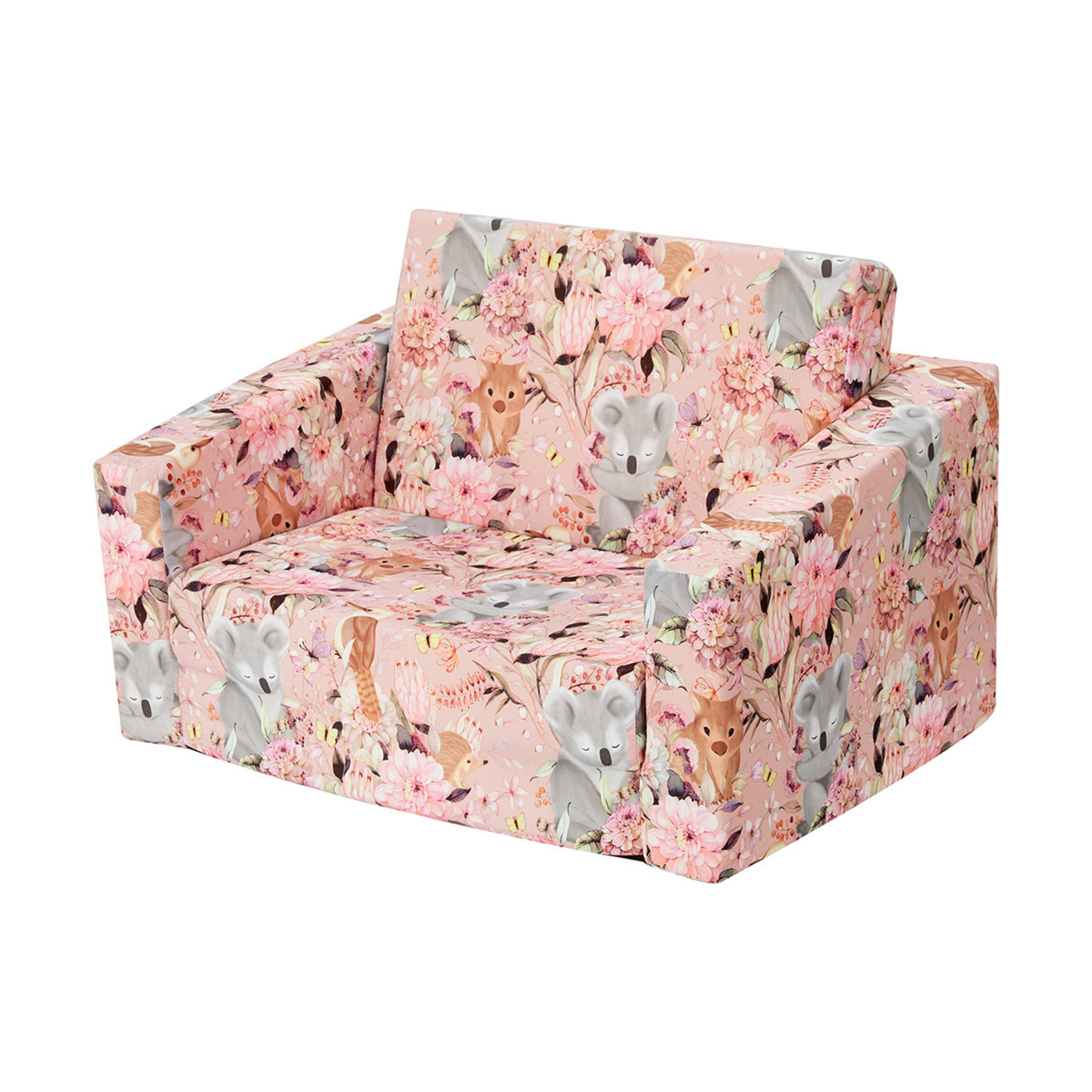 Native Floral Flip Out Sofa Kmart