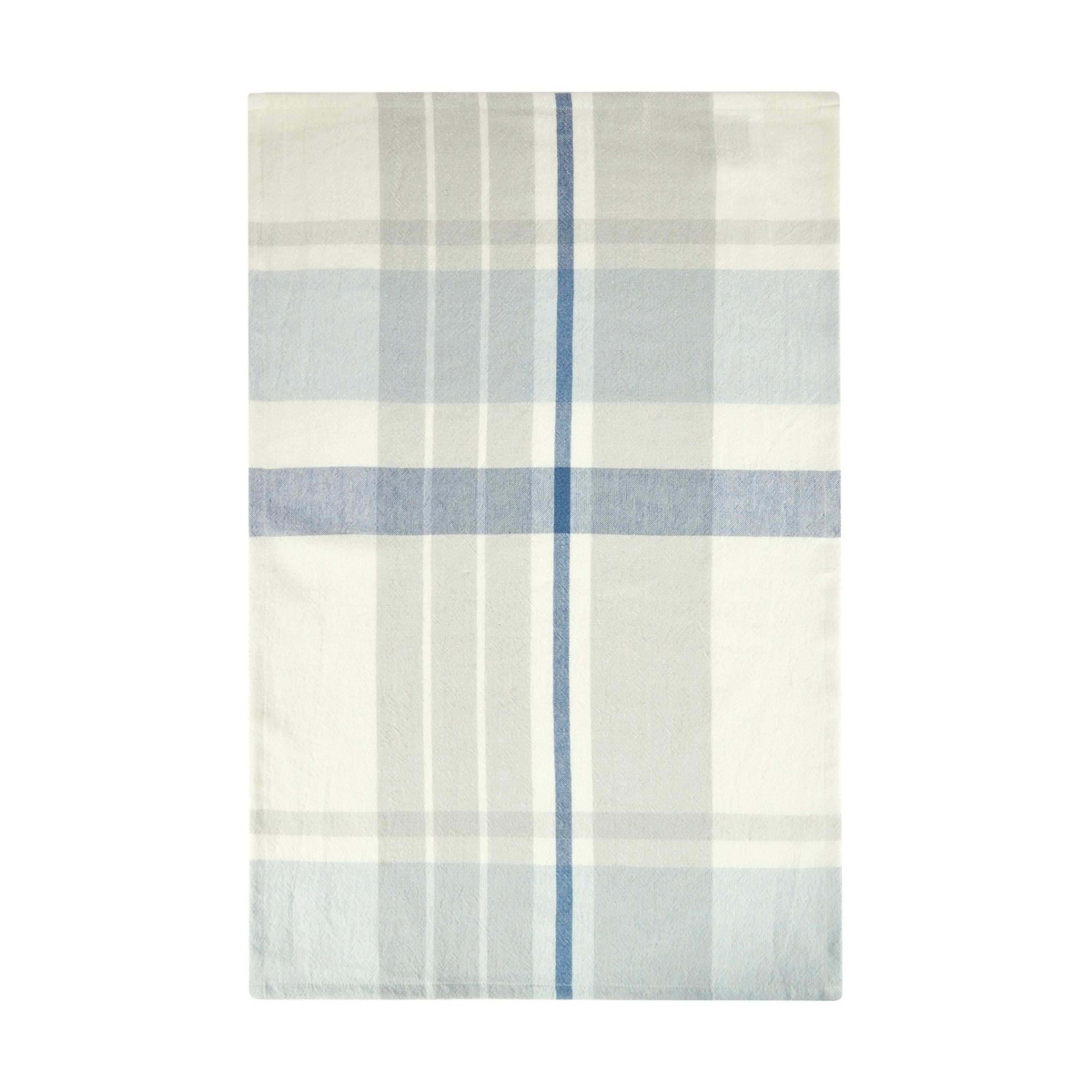 3 3 Pack Blue Patterned Tea Towels, 3 of 6