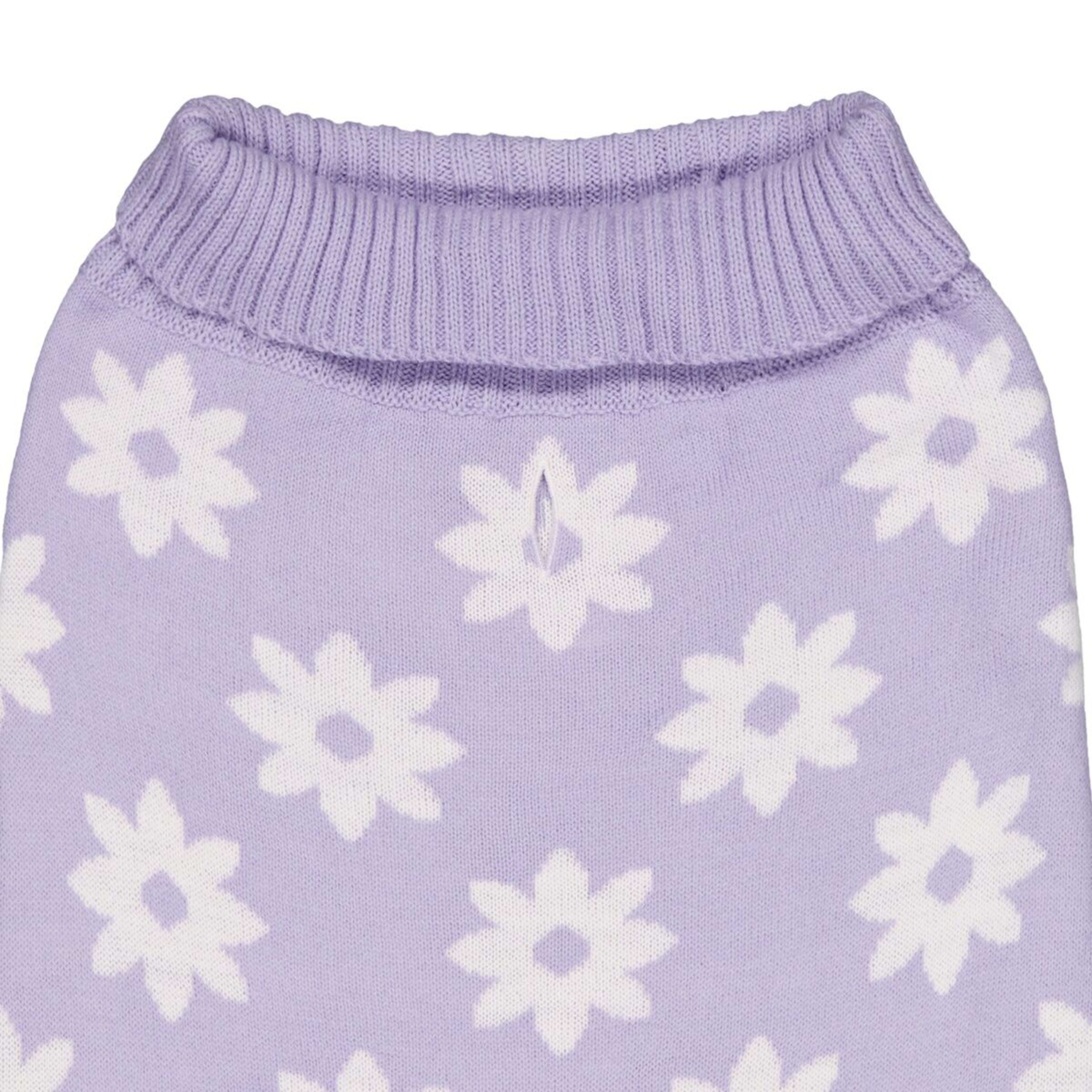 9 Pet Daisy Knit Jumper - Extra Large, Purple, 9 of 10
