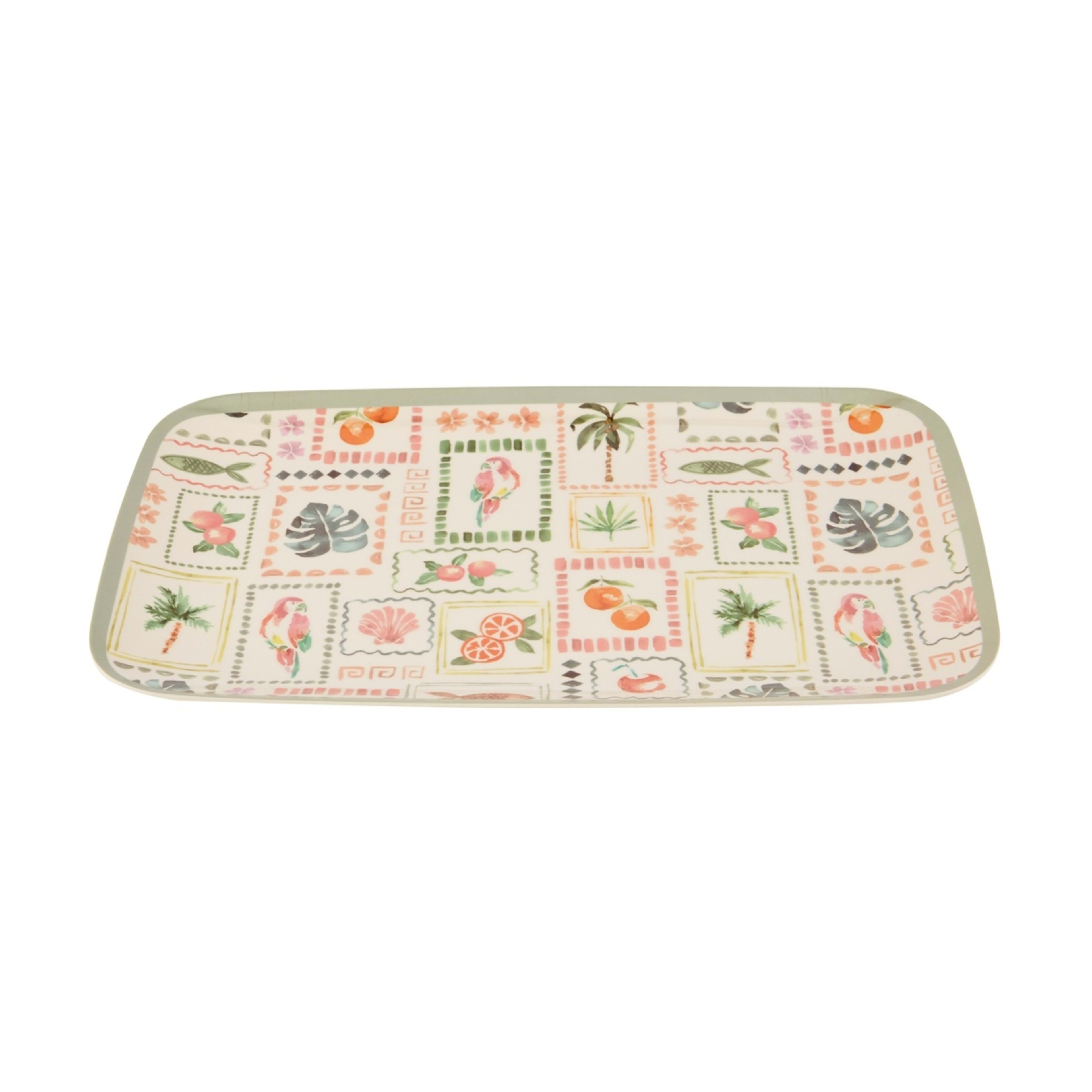 1 Tropical Rectangle Platter
