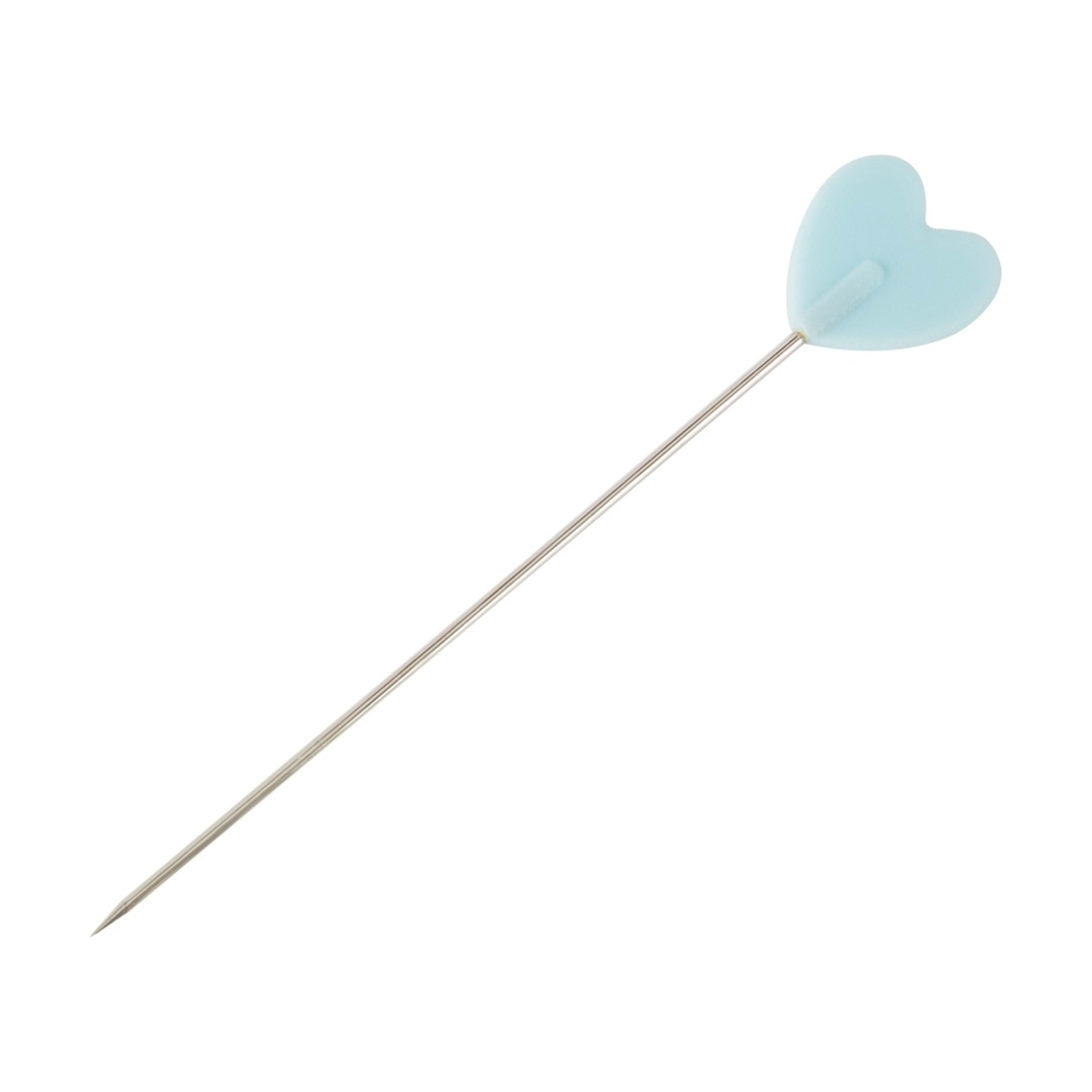3 100 Pack Flat Head Pins - Heart, 3 of 3