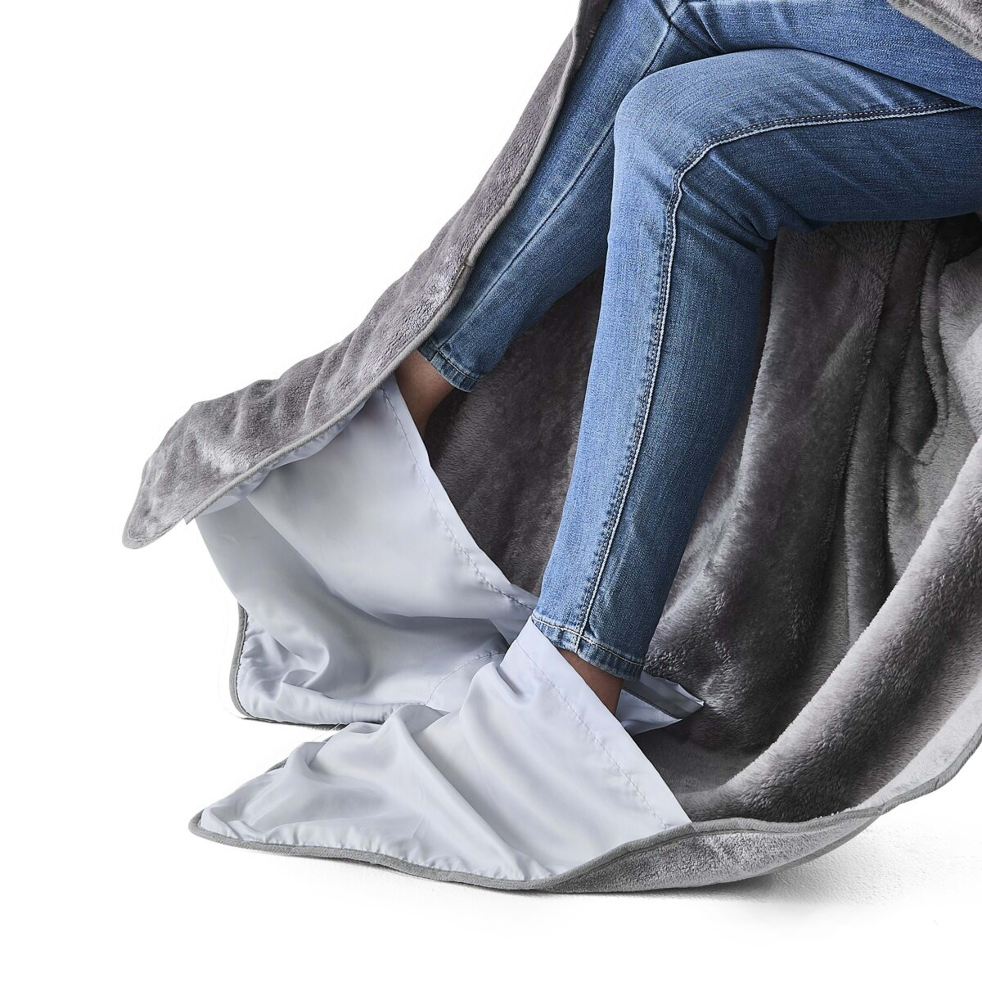 3 Packable Travel Blanket with Pockets, 3 of 10