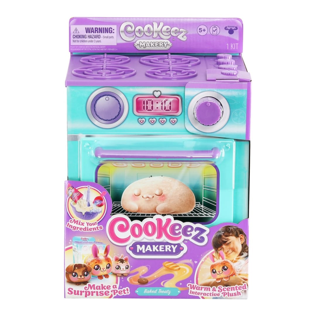 Cookeez Makery Oven Playset Baked Treatz Assorted Kmart