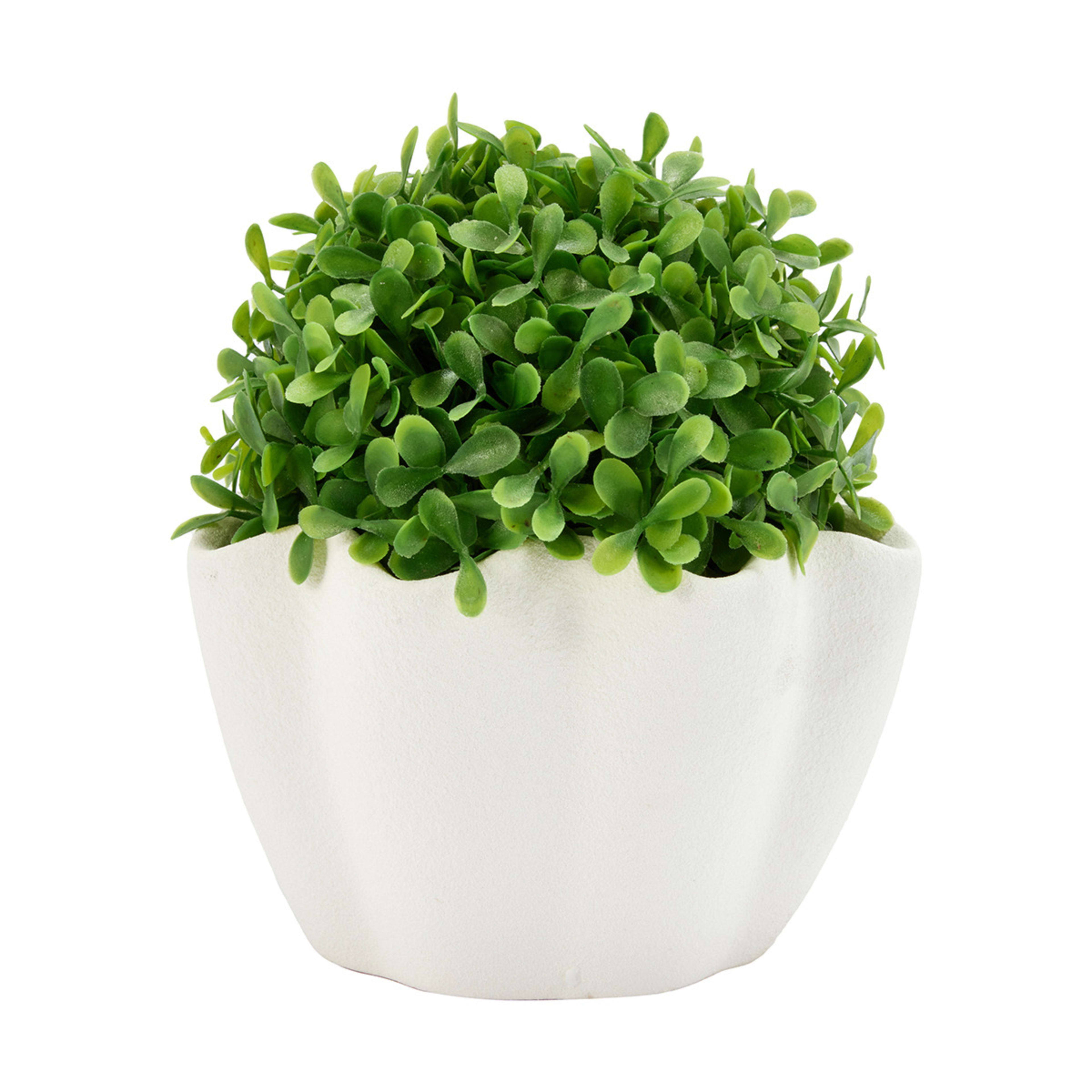1 Artificial Topiary in Wave Pot